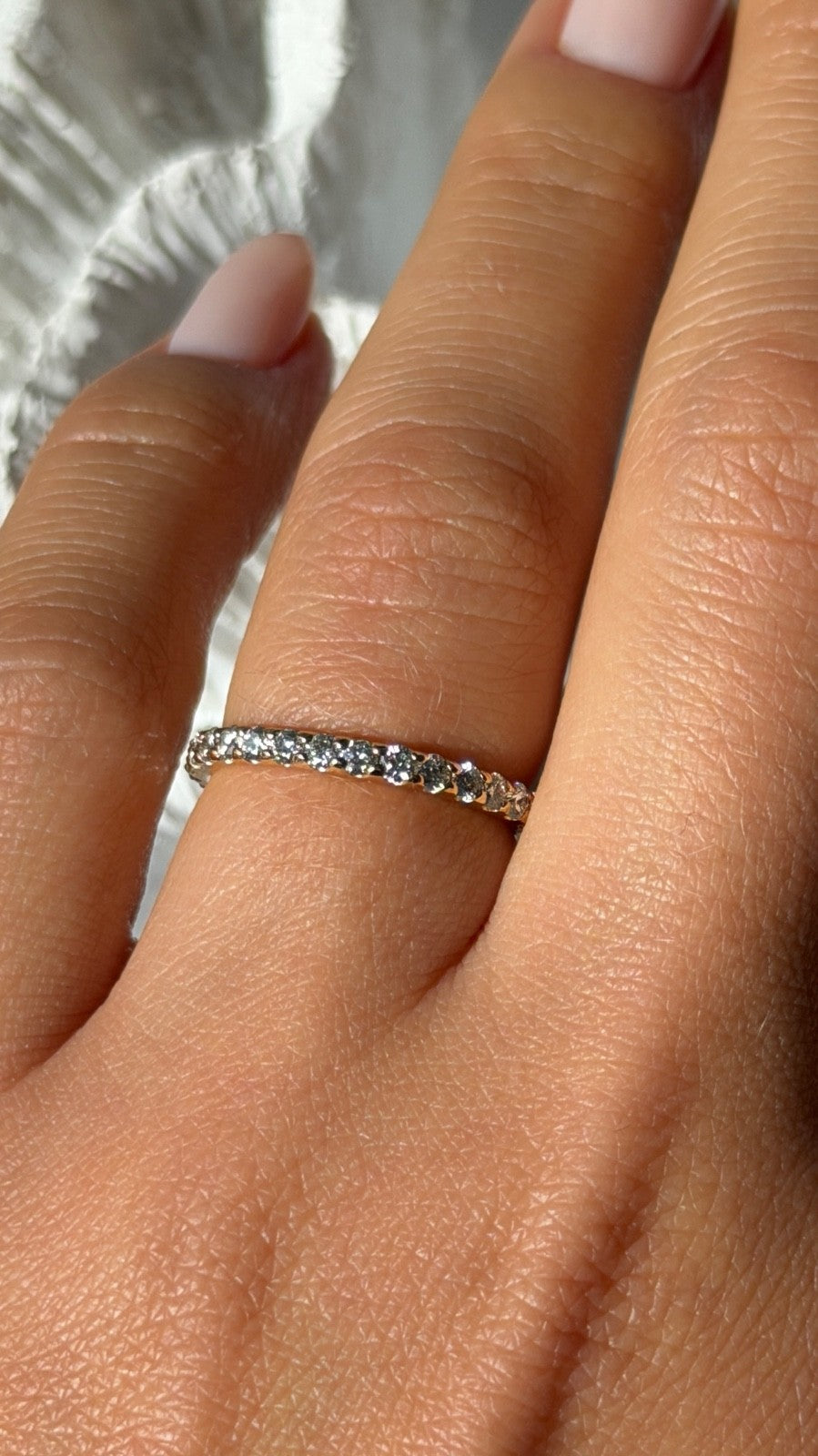 Custom 14K Yellow Gold Diamond 0.77 ct Ring Size 6