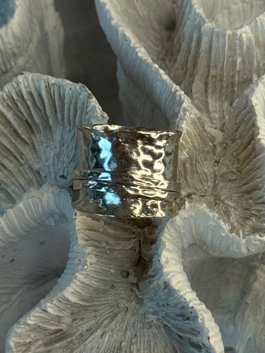 Unique Design 925 Sterling Silver Ring Size 6