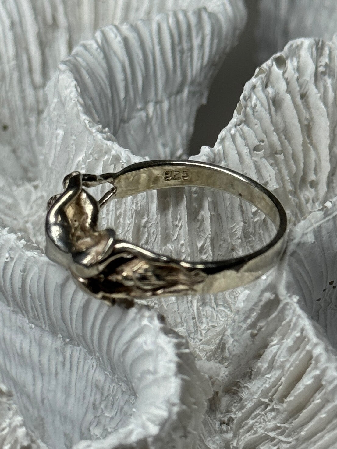 925 Sterling Silver Kamasutra Ring Size 6