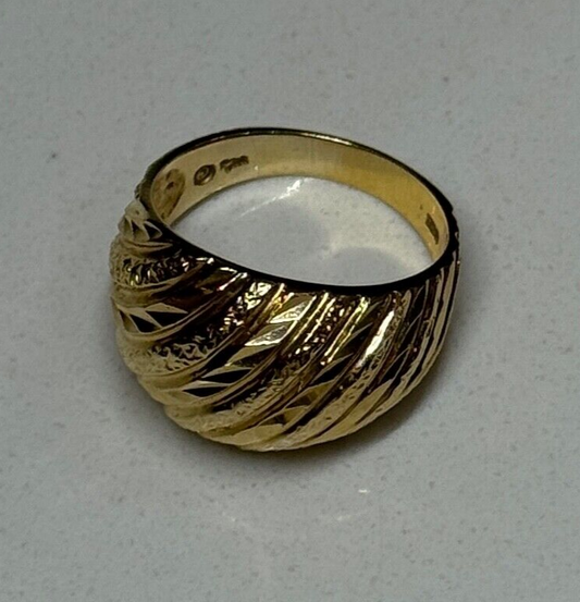 14K Yellow Gold Dream Ring Size 8