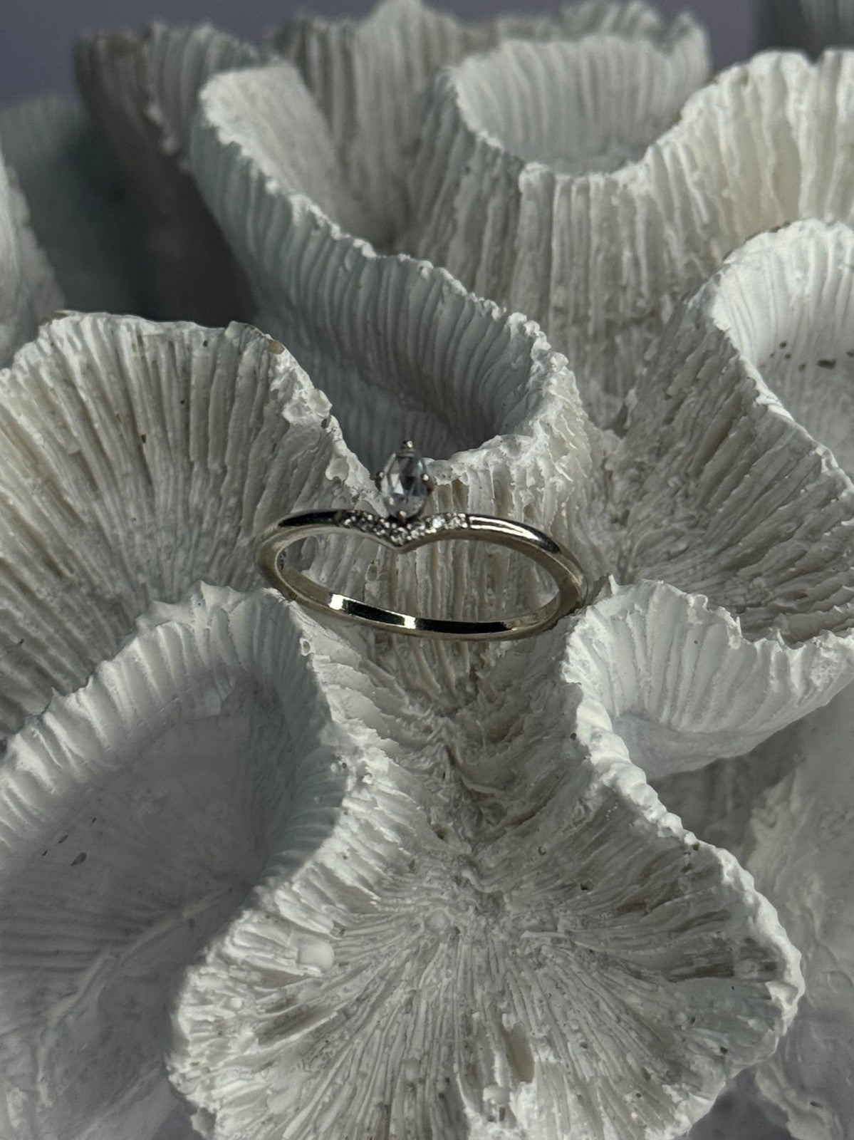 Ale 62 925 Sterling Silver Topaz & Beryl Ring Size 10