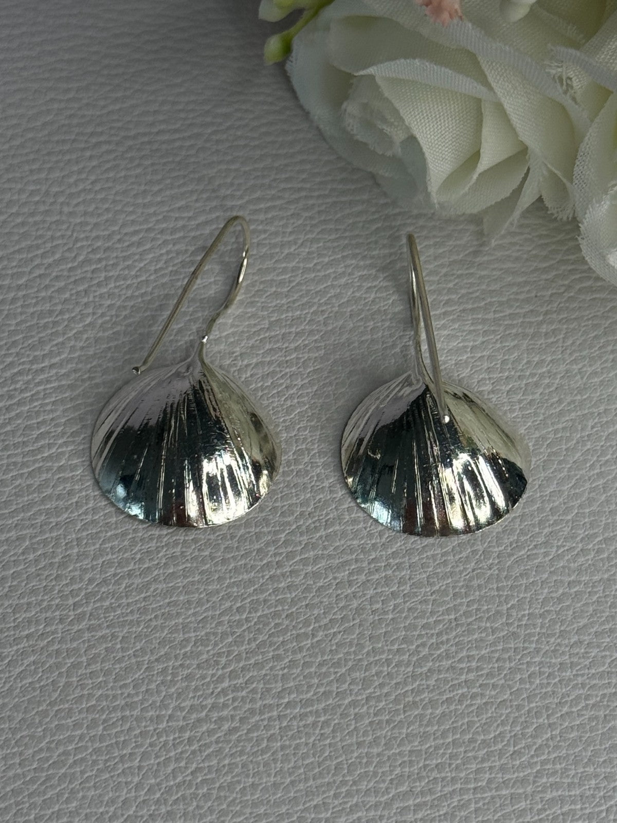 925 Sterling Silver Earrings Length 1.30 Inch