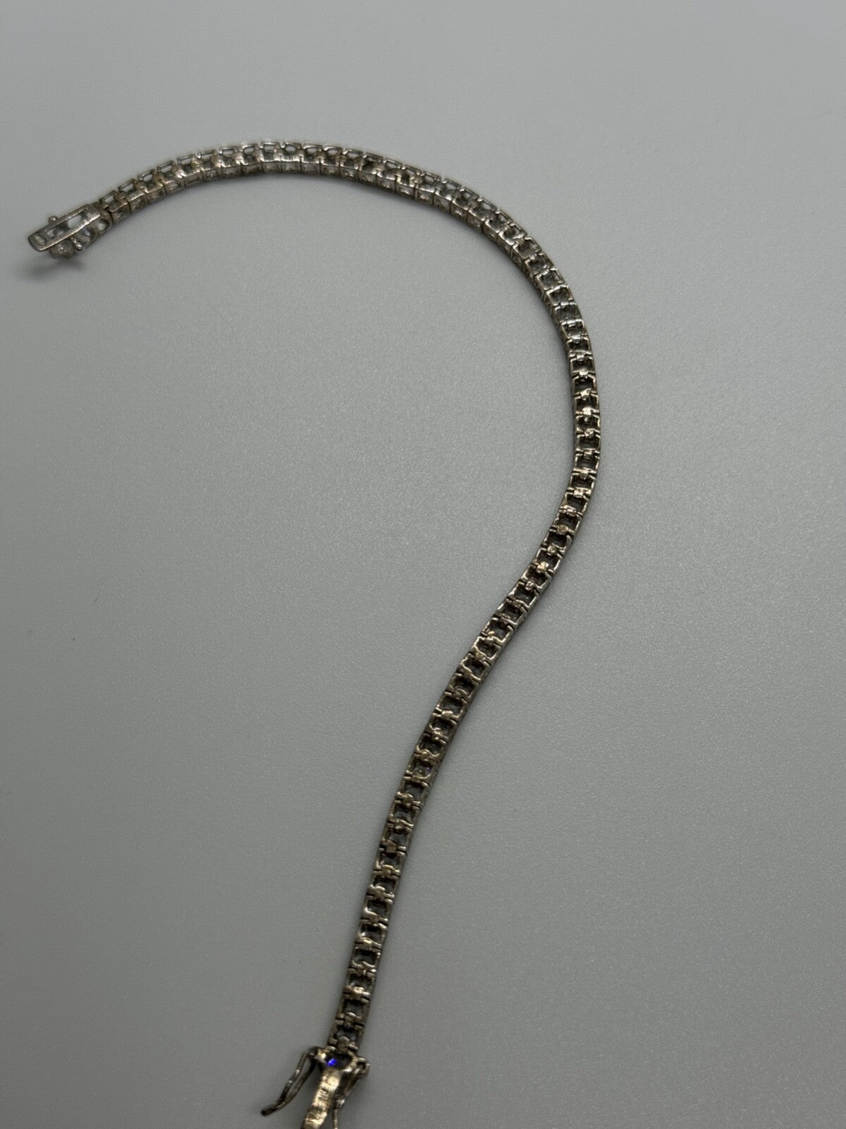 925 Sterling Silver CZ Bracelet