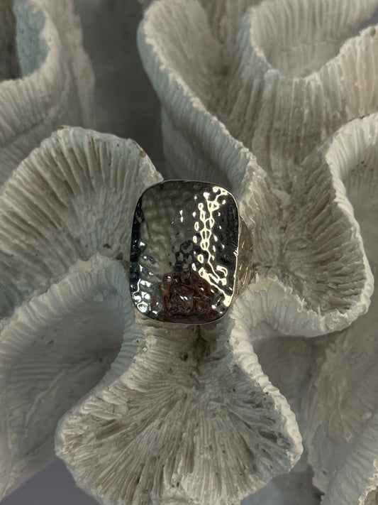 Vintage Filigree 925 Sterling Silver Ring Size 8