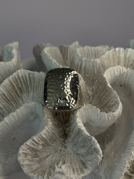 Vintage Filigree 925 Sterling Silver Ring Size 8