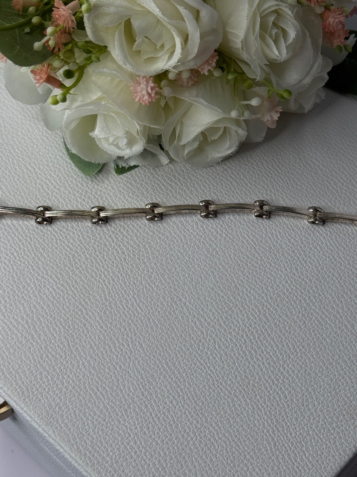 Classy Italy 925 Sterling Silver Bracelet Length 6.5 Inch