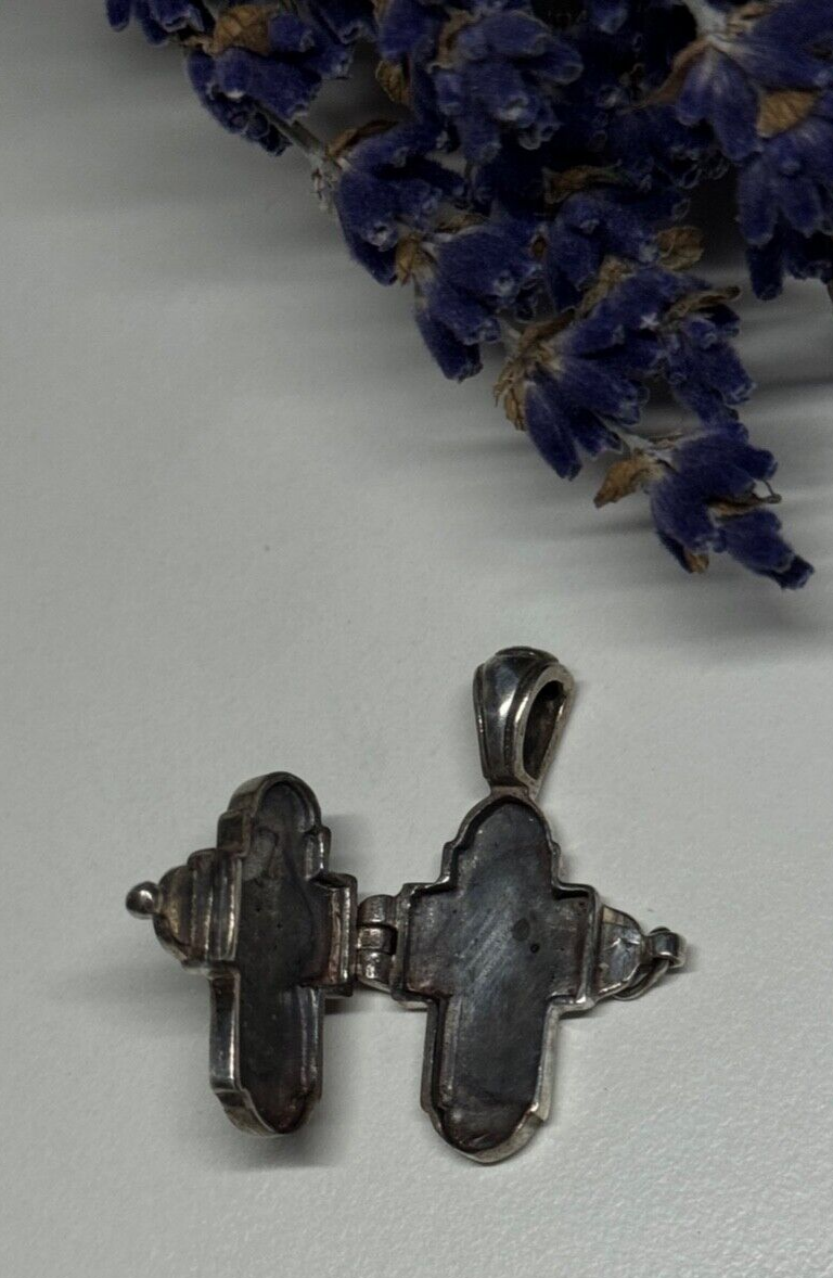 925 Sterling Silver Cross Length 27 Mm