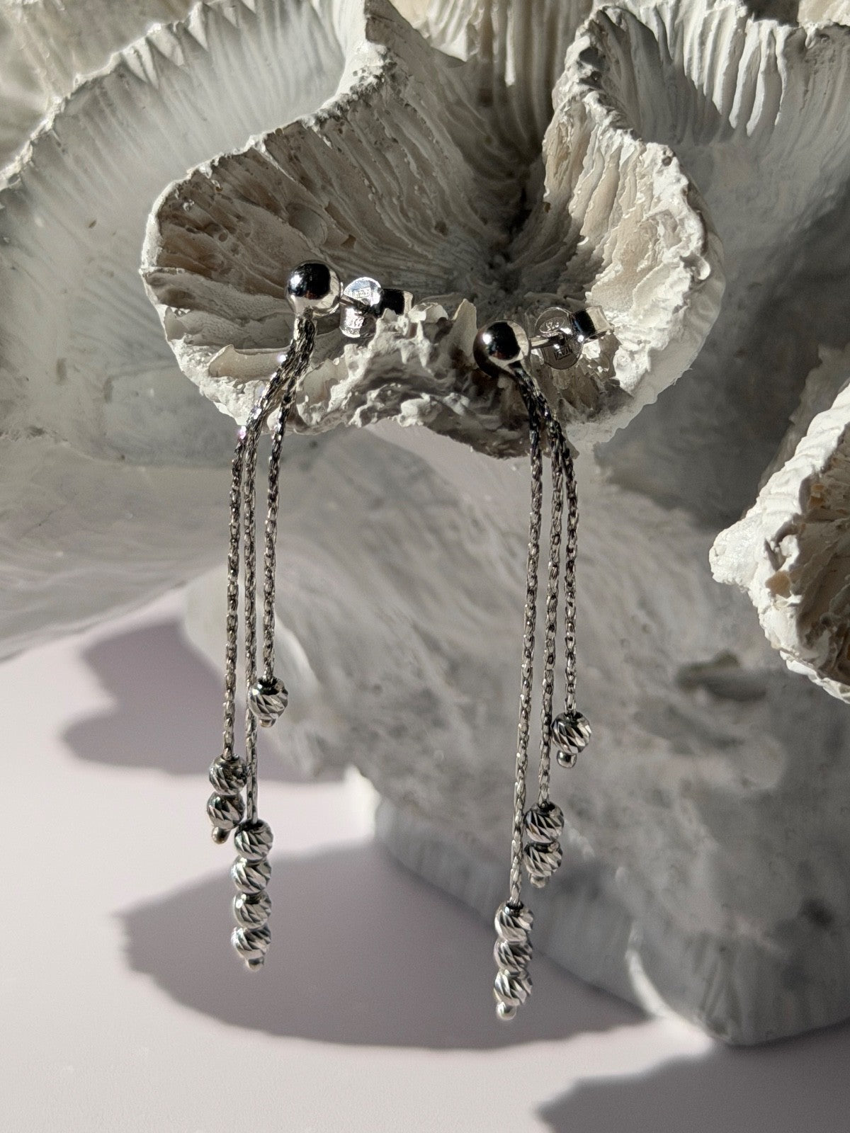 Italy 925 Sterling Silver Dangle Earrings