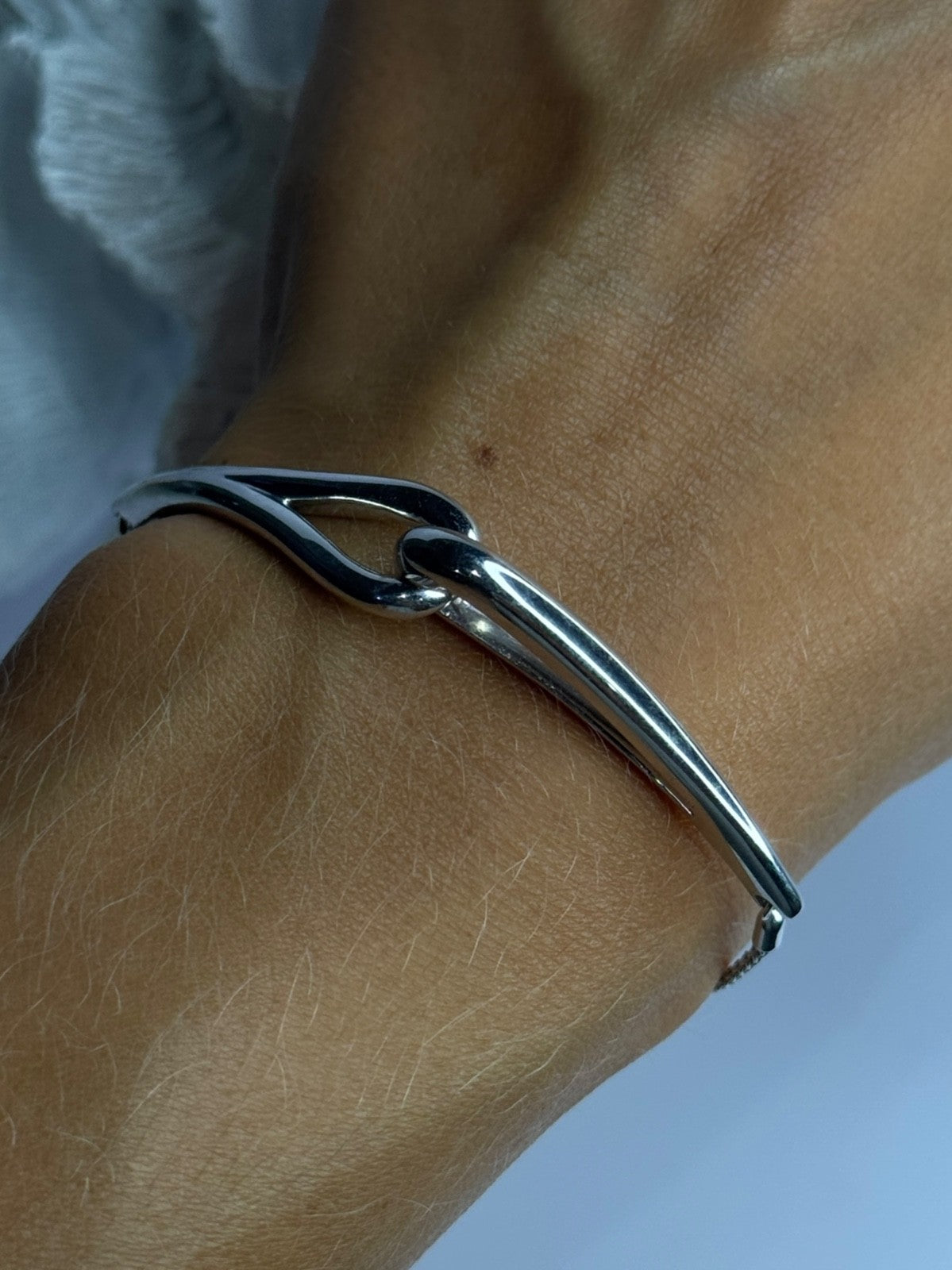 Elegant 925 Sterling Silver Bracelet Sizable