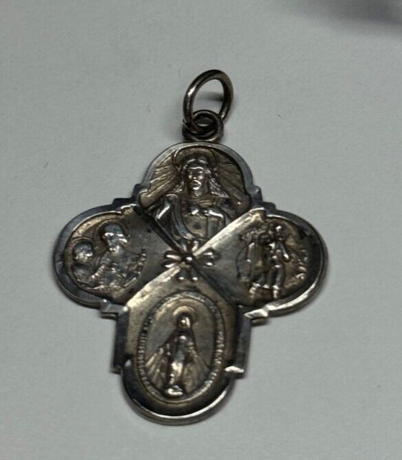 925 Sterling Silver Cross Length 30 Mm