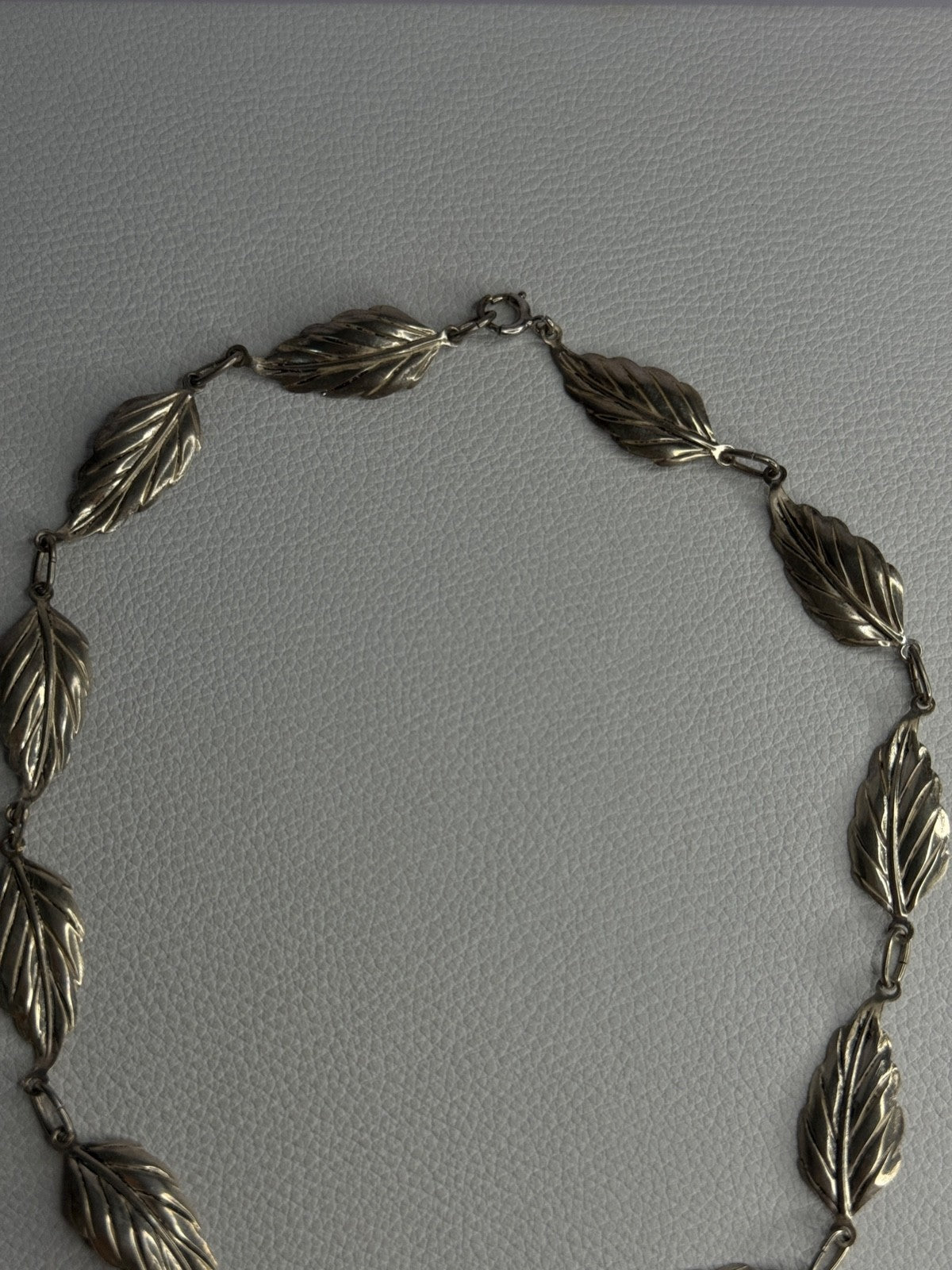 Danecraft 925 Sterling Silver Leaves Necklace Length 15 Inch