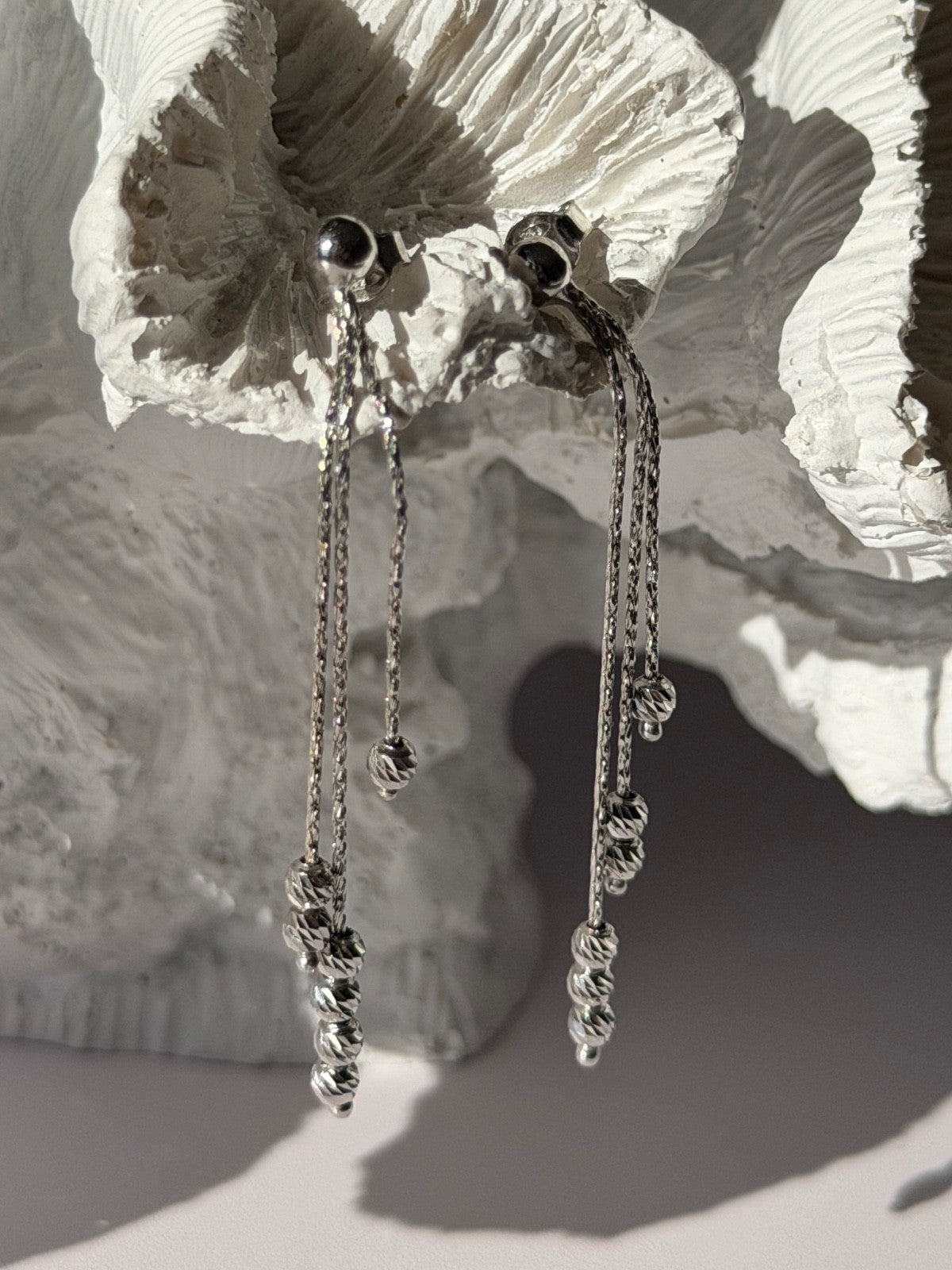 Italy 925 Sterling Silver Dangle Earrings