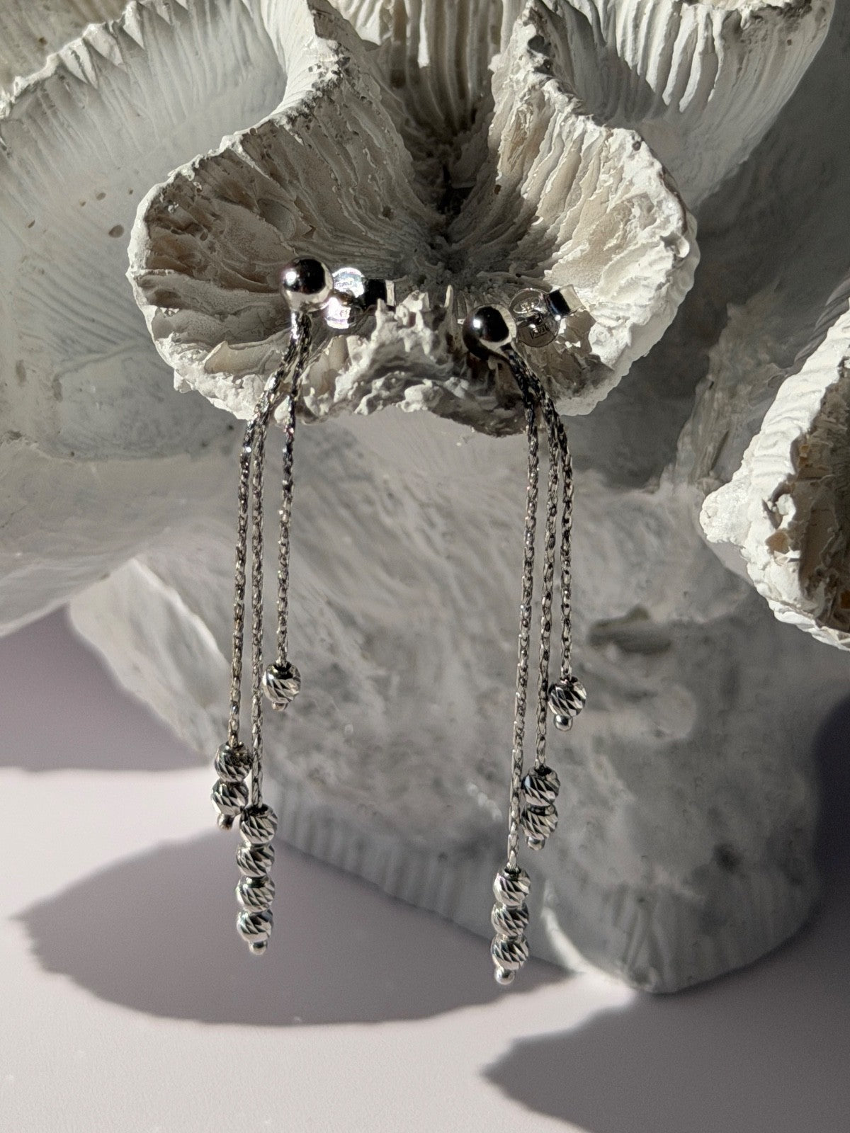 Italy 925 Sterling Silver Dangle Earrings
