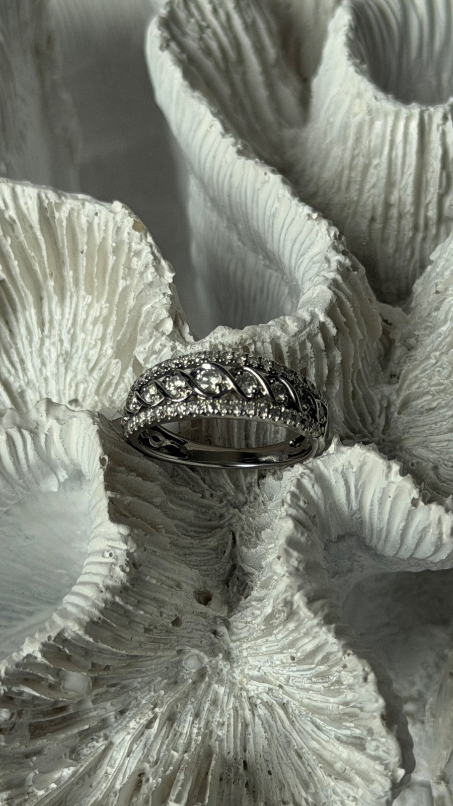 14K Yellow Gold Diamond 0.50 ct Ring Size 5.5
