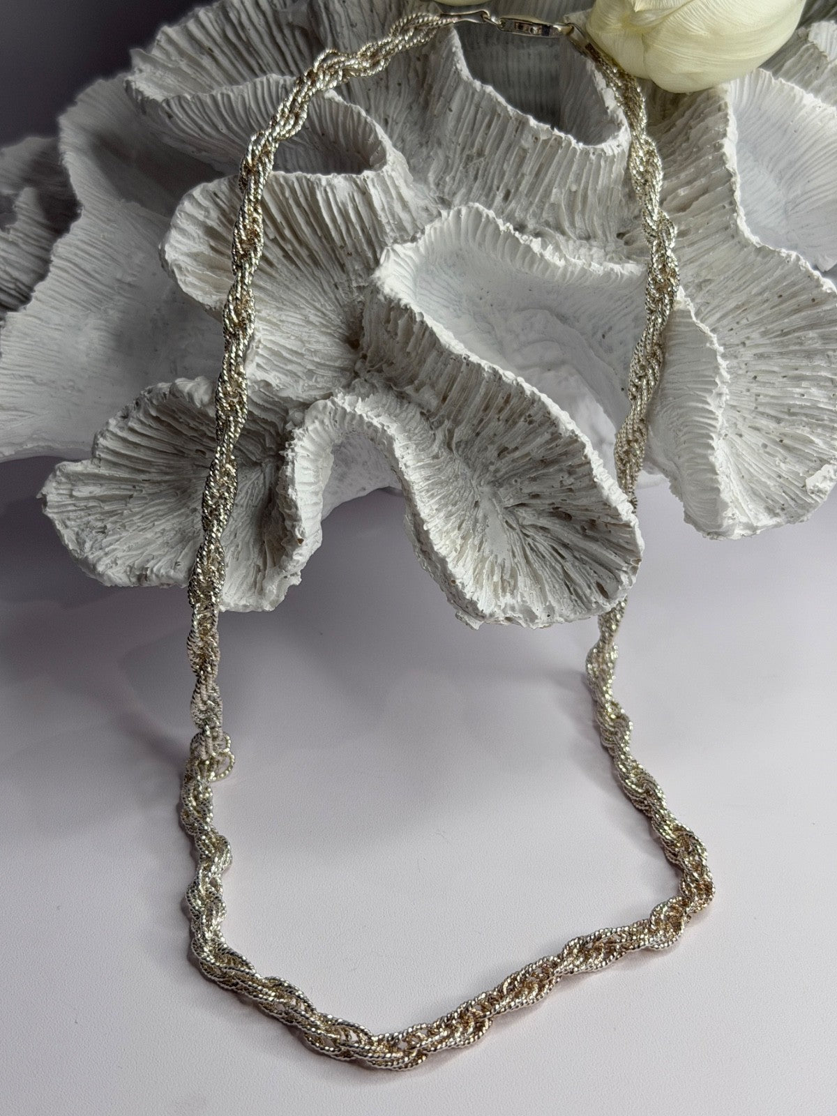Beautiful Italy Milor 925 Sterling Silver Chain Necklace Length 20 in