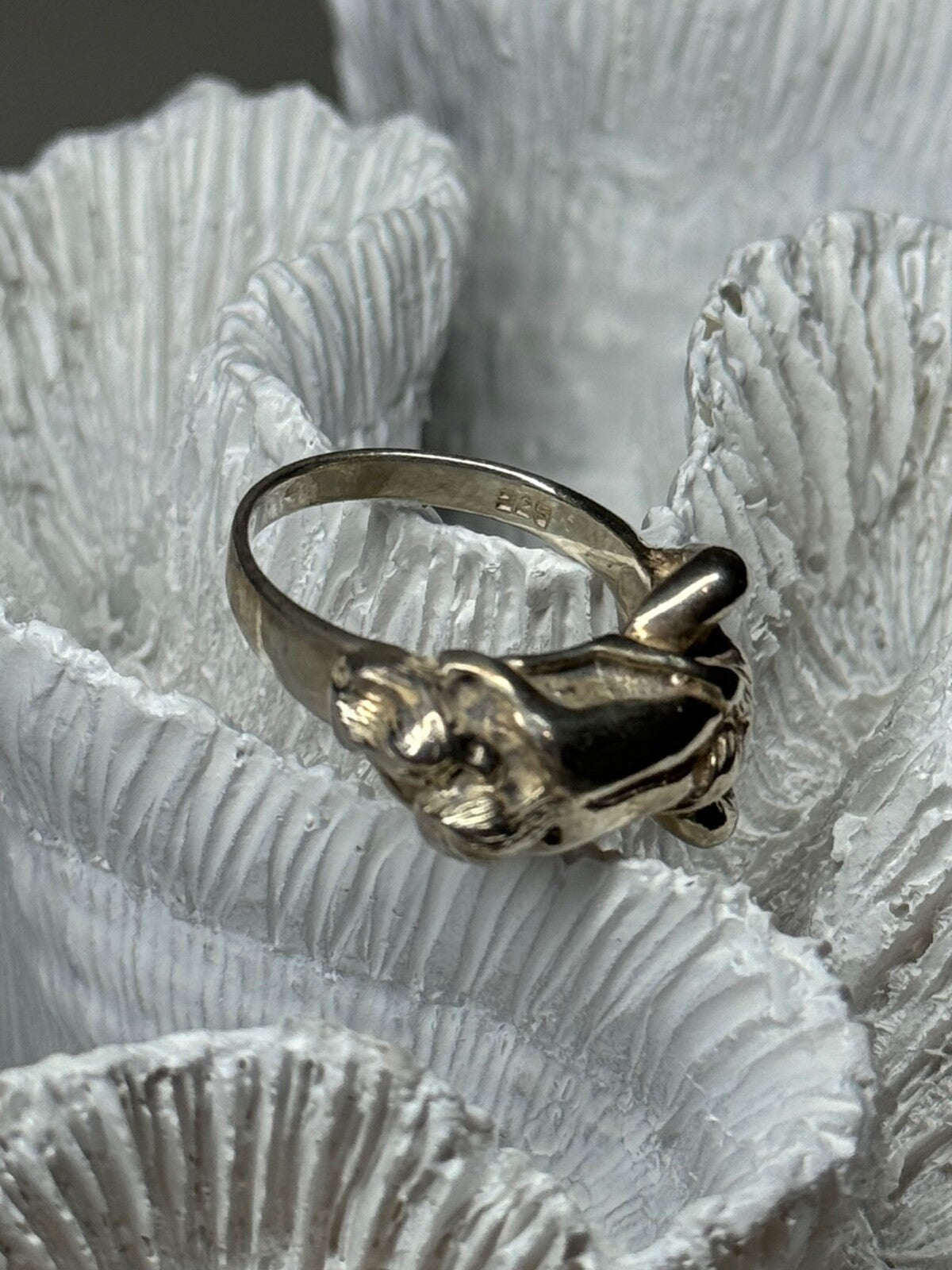 925 Sterling Silver Kamasutra Ring Size 7