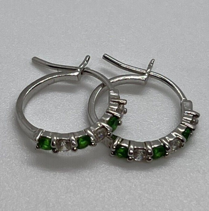 925 Sterling Silver CZ Earrings