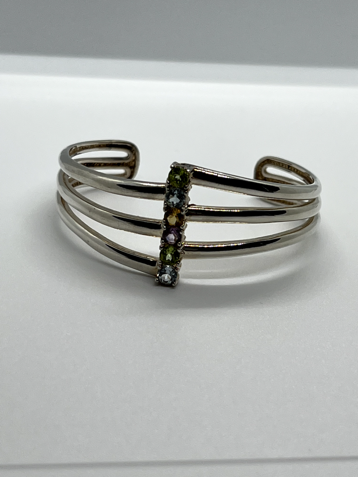 925 STERLING SILVER SPINEL BRACELET