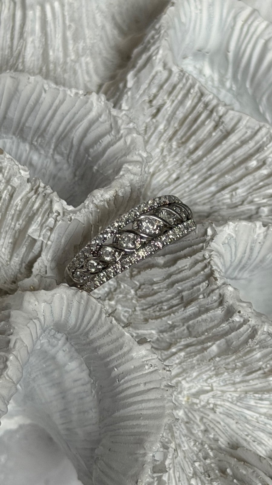 14K Yellow Gold Diamond 0.50 ct Ring Size 5.5