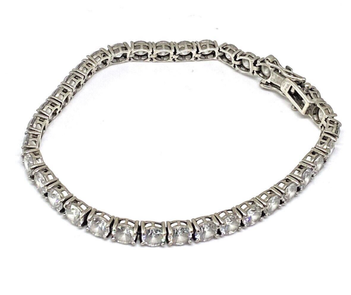 925 STERLING SILVER CZ BRACELET