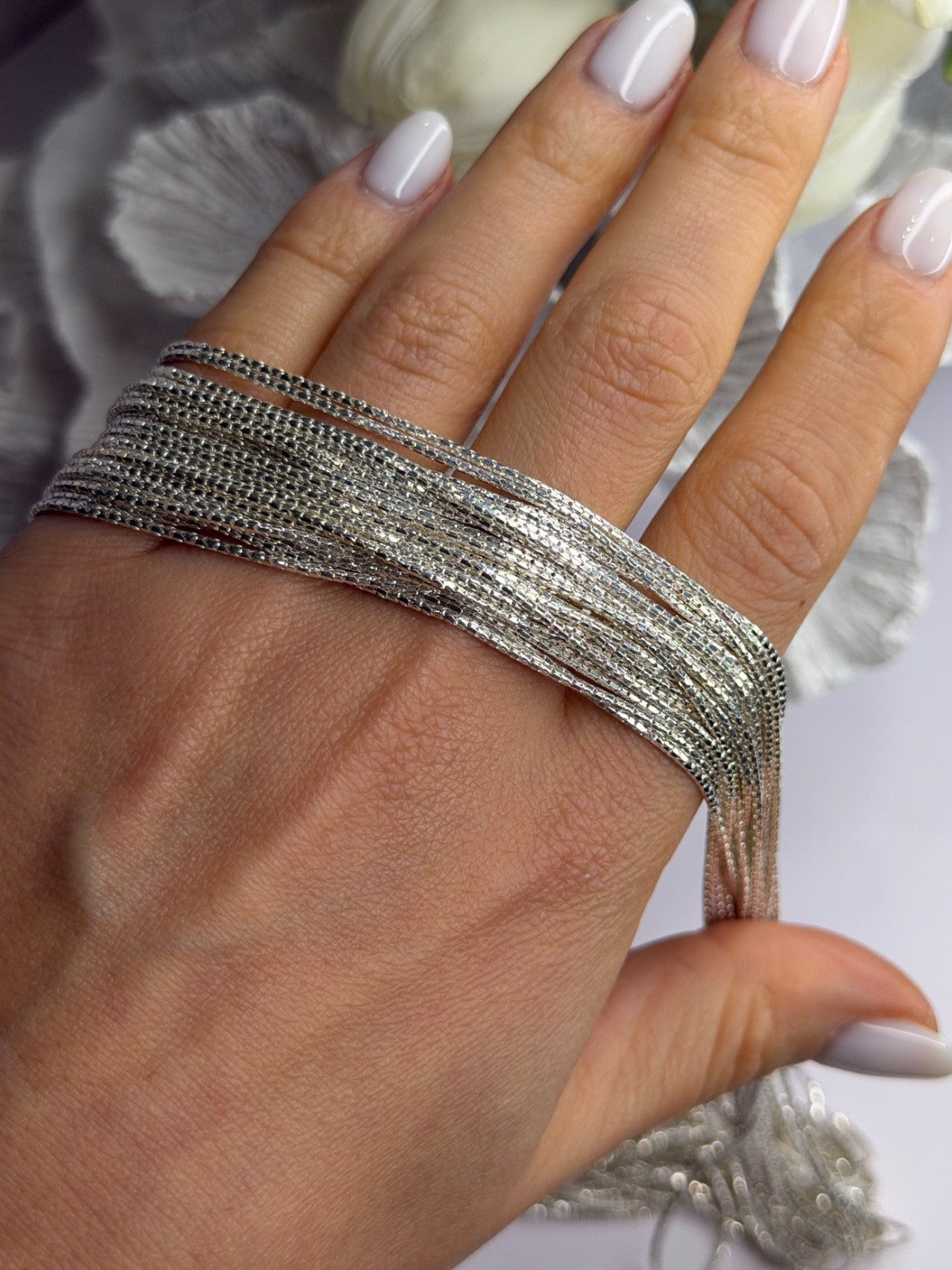 24 Chains Italy Milor 925 Sterling Silver Necklace