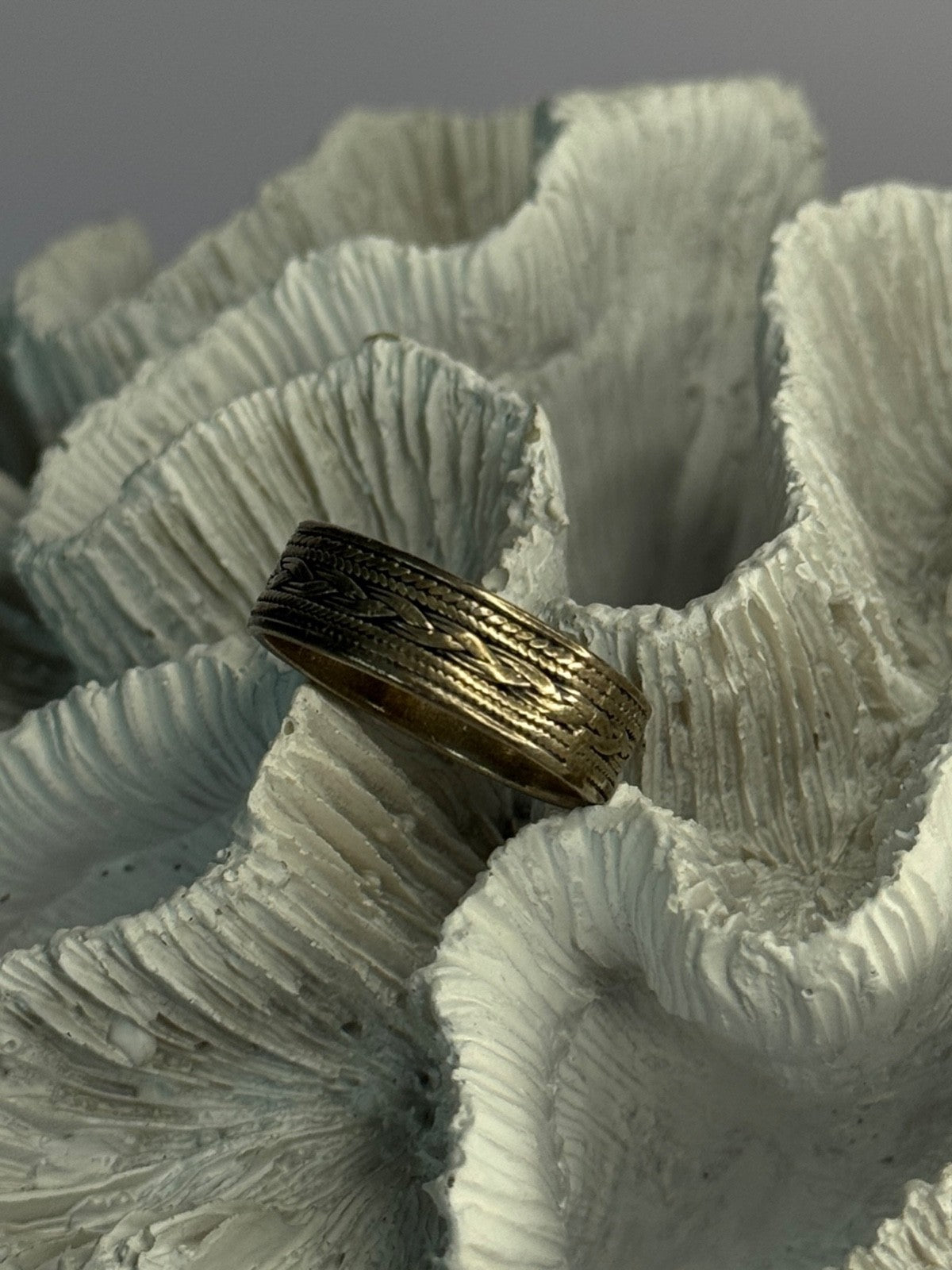 925 Sterling Silver Band Ring Size 10