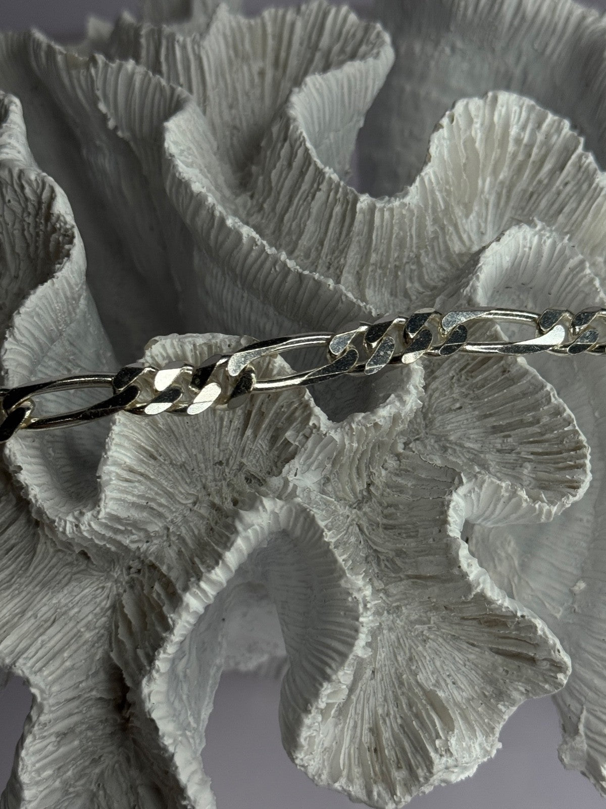Mens 925 Sterling Silver Bracelet Length 8