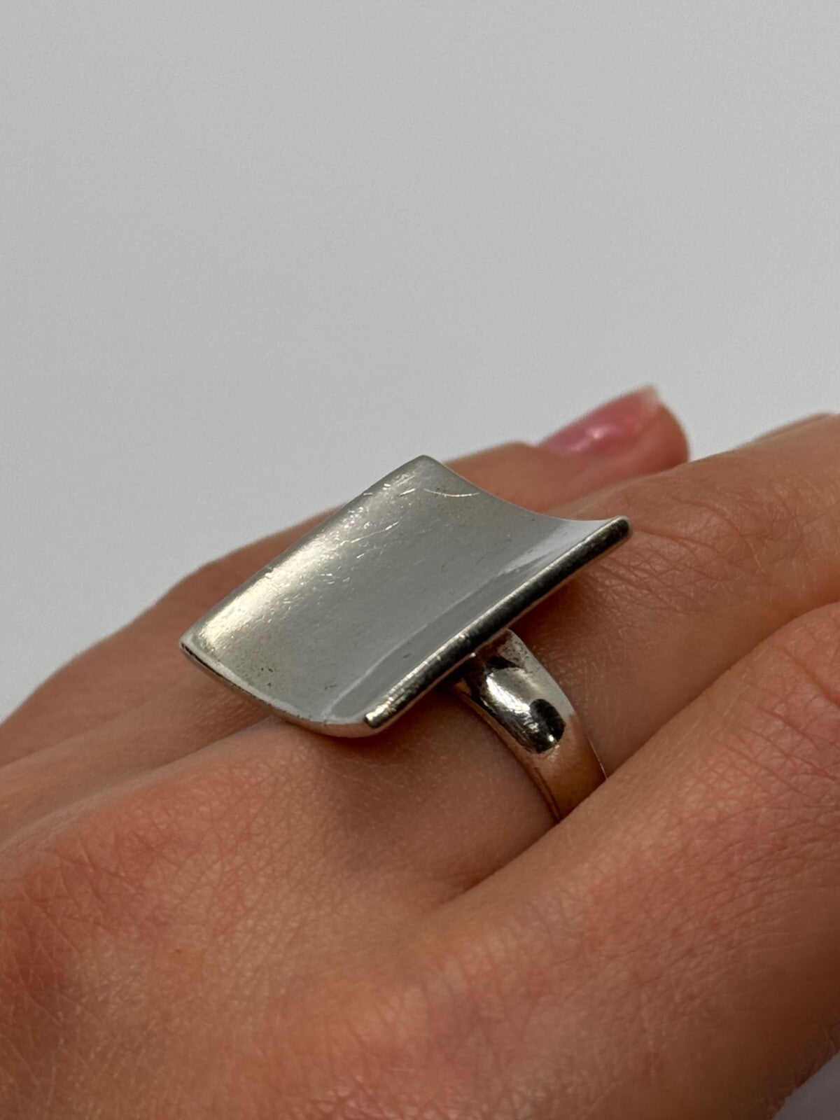 925 Sterling Silver Ring Size 8