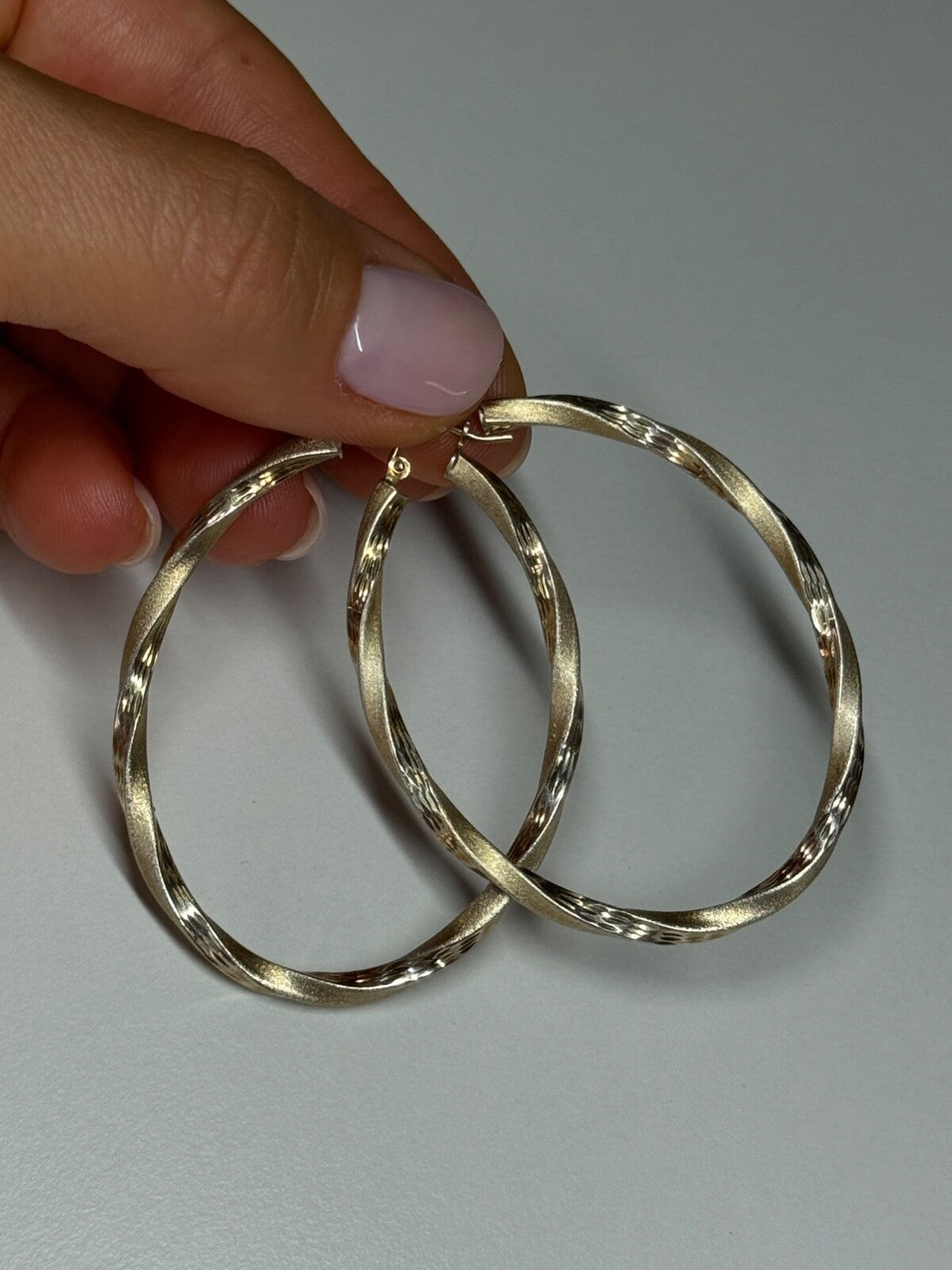 925 Sterling Silver Earrings Length 53.5 Mm