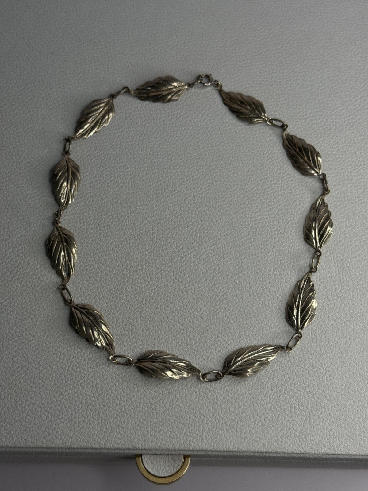 Danecraft 925 Sterling Silver Leaves Necklace Length 15 Inch
