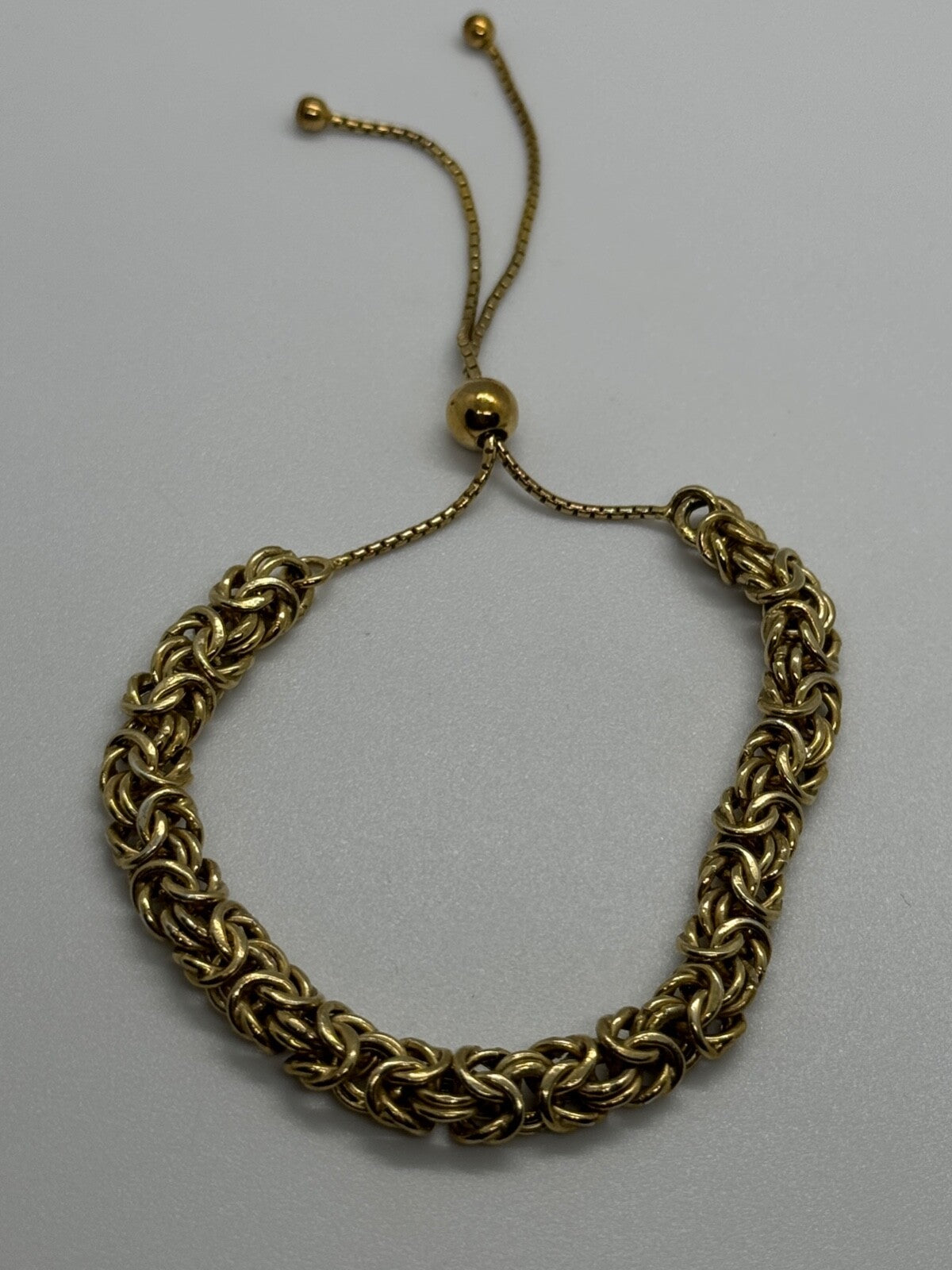 925 Sterling Silver Gold Plated Milor Italy Bracelet