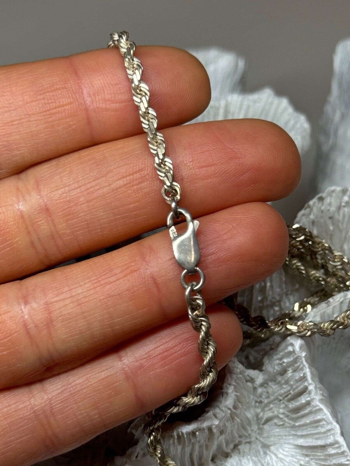 925 Sterling Silver Long Chain Length 30 Inch