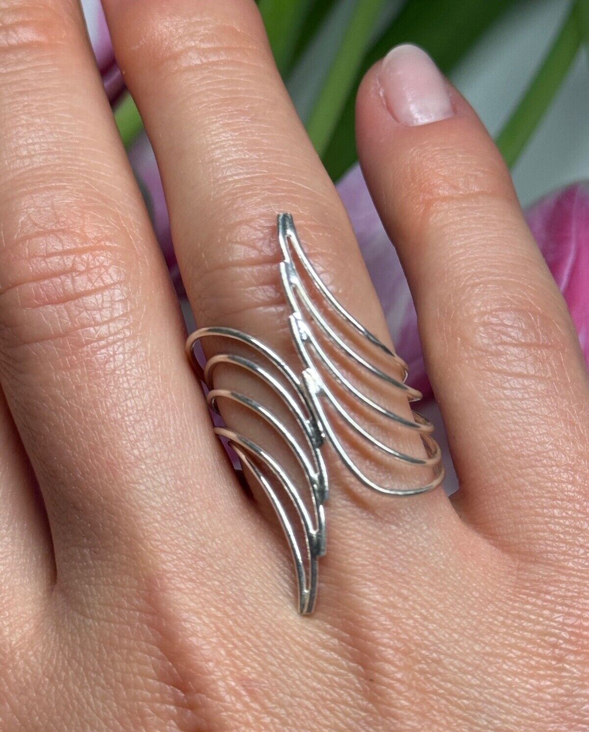 925 Sterling Silver Ring Size 7.5