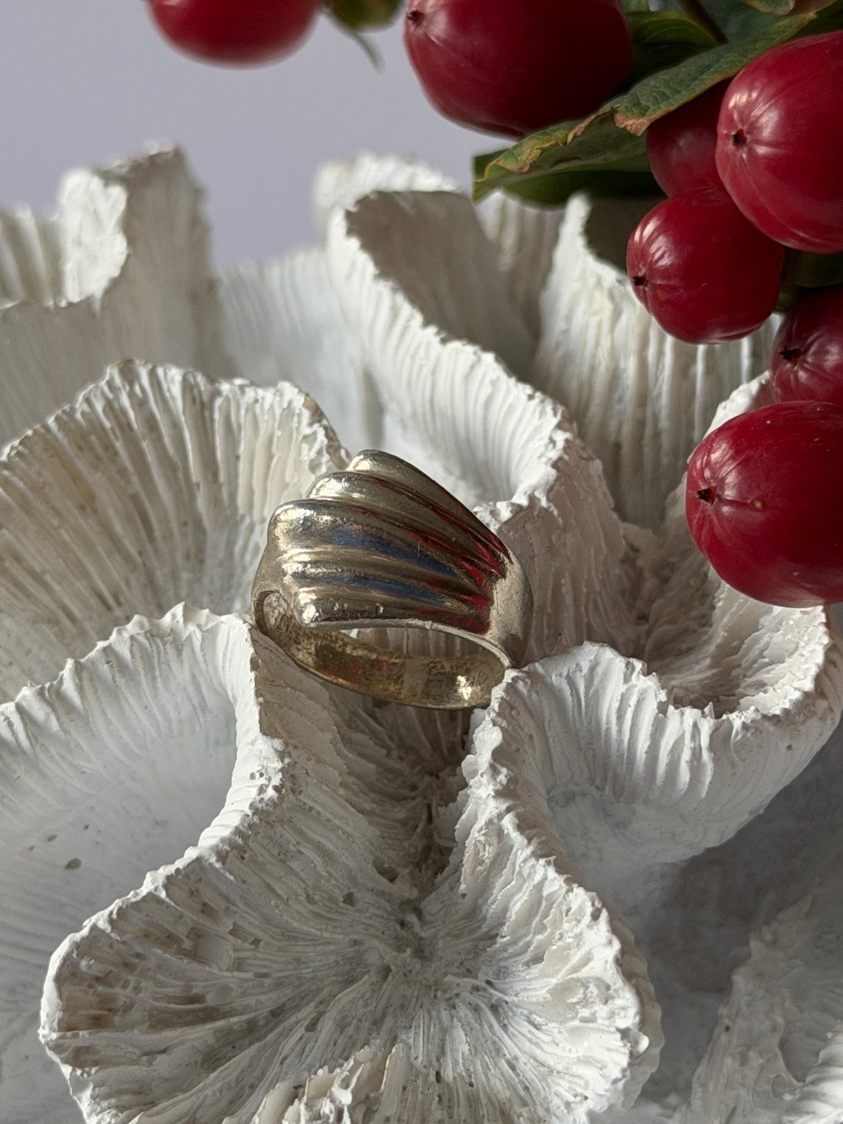 Mexico Vintage 925 Sterling Silver Ring Size 7.5