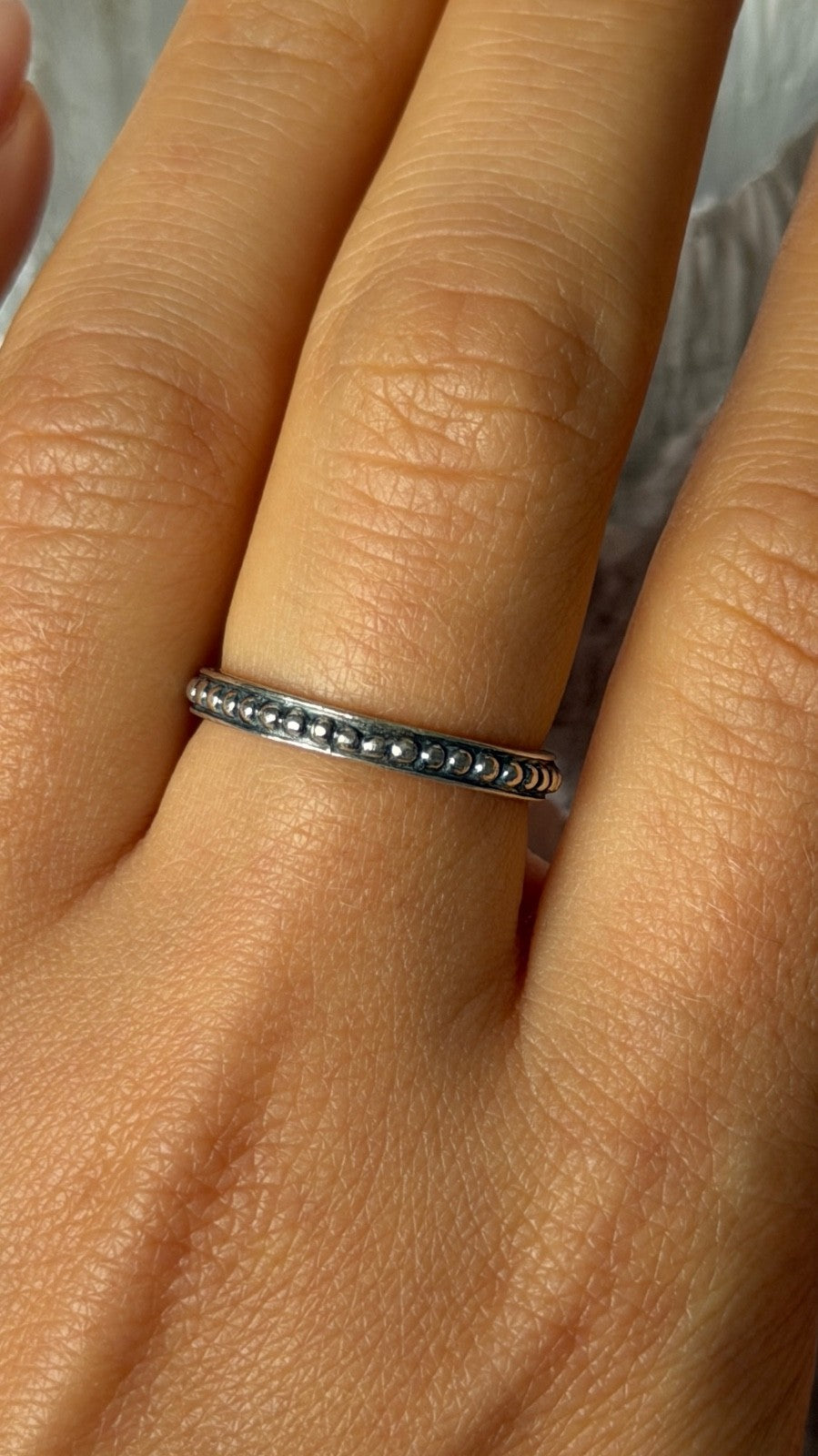 925 Sterling Silver Ring Size 8
