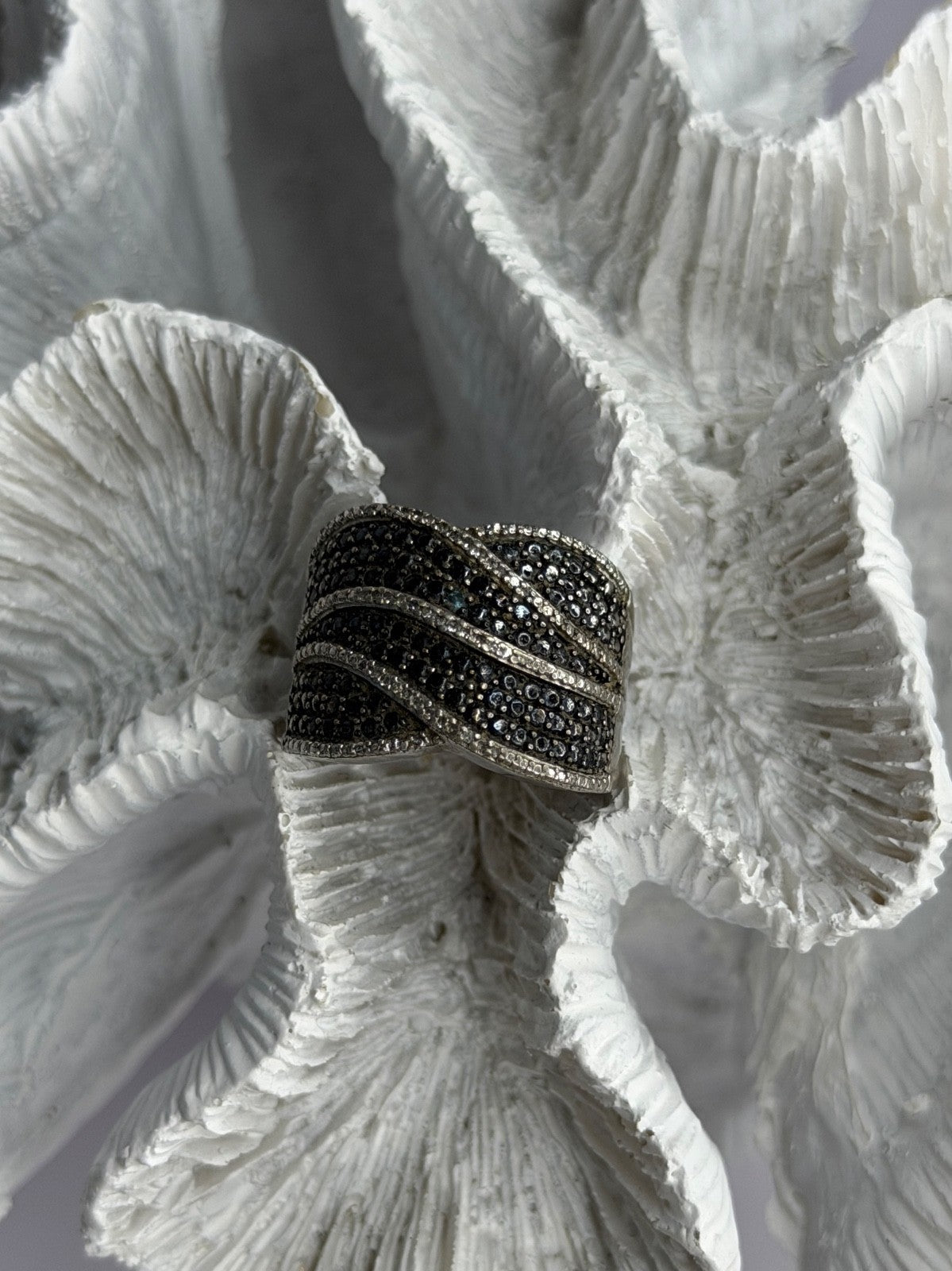 JWBR 925 Sterling Silver Spinel Ring Size 7