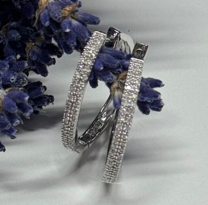 925 Sterling Silver CZ Earrings