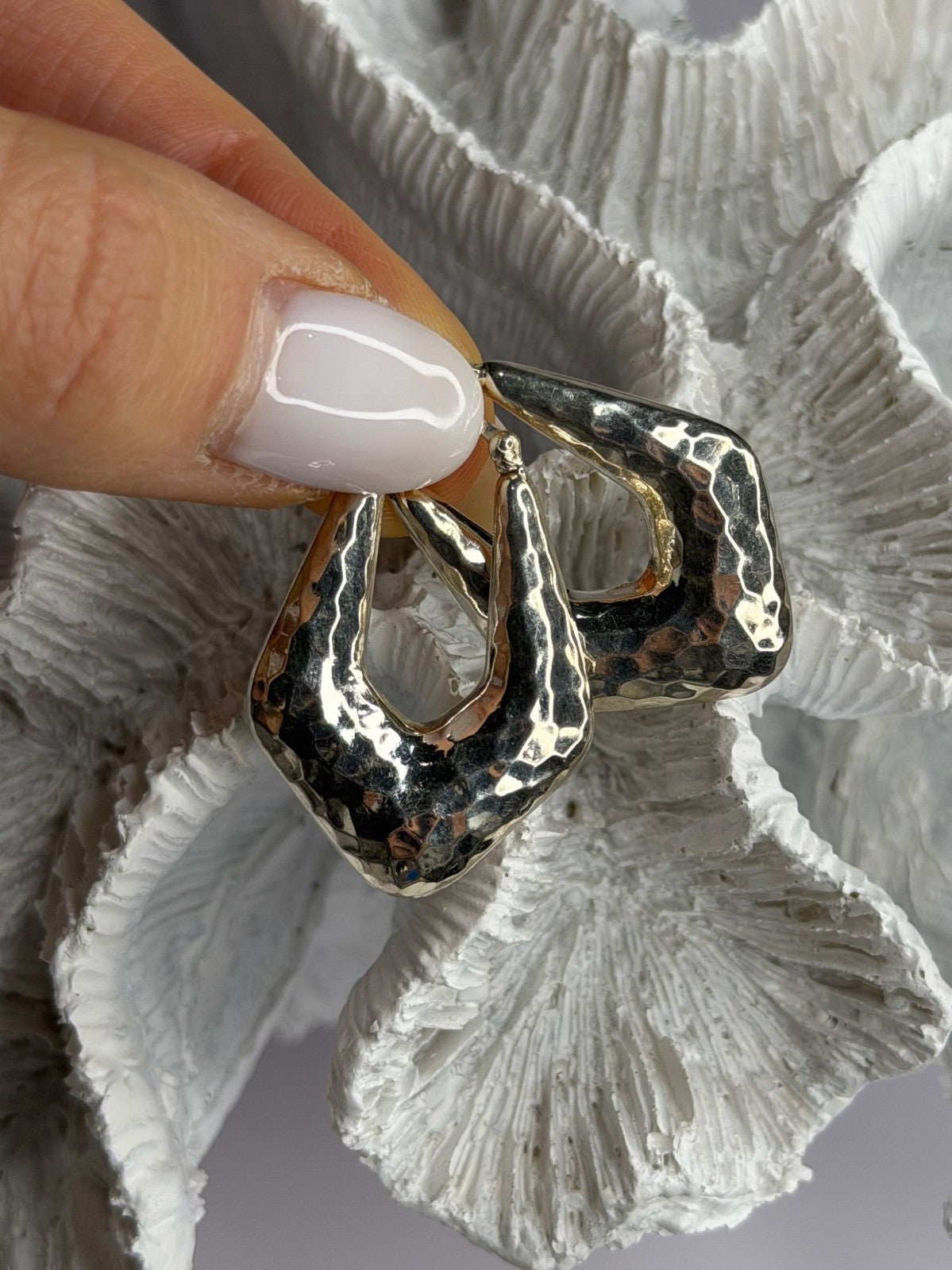 Elegant Italy 925 Sterling Silver Earrings