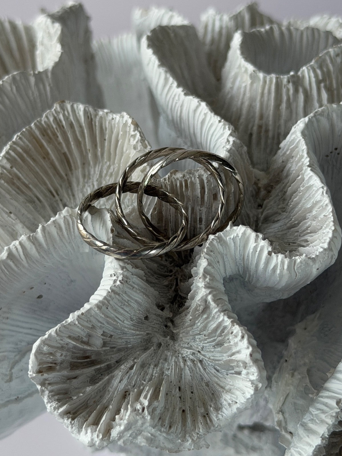 Trio 925 Sterling Silver Ring Size 7