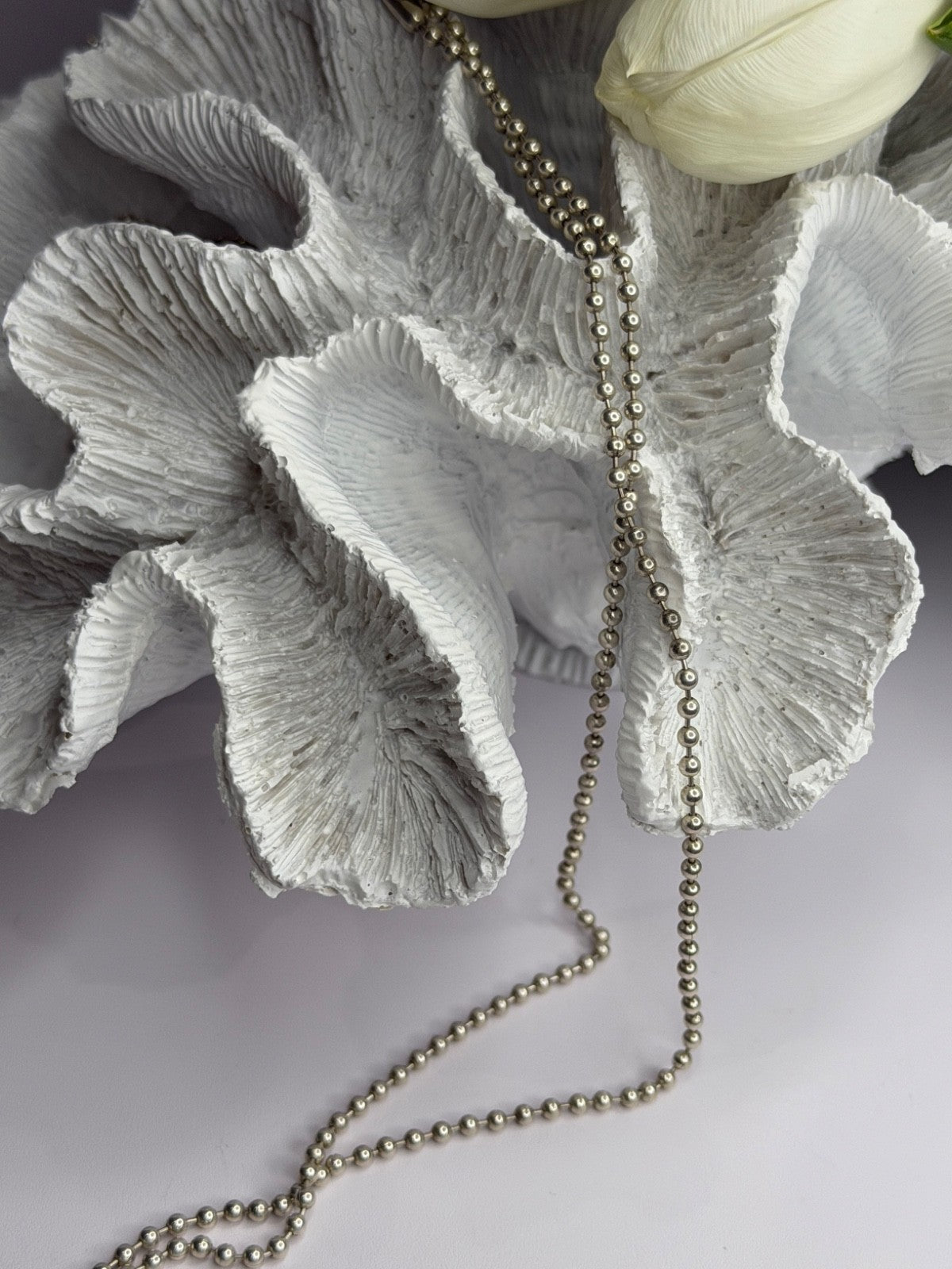 Arrack Lilly 925 Sterling Silver Peridot 2 Chain Necklace