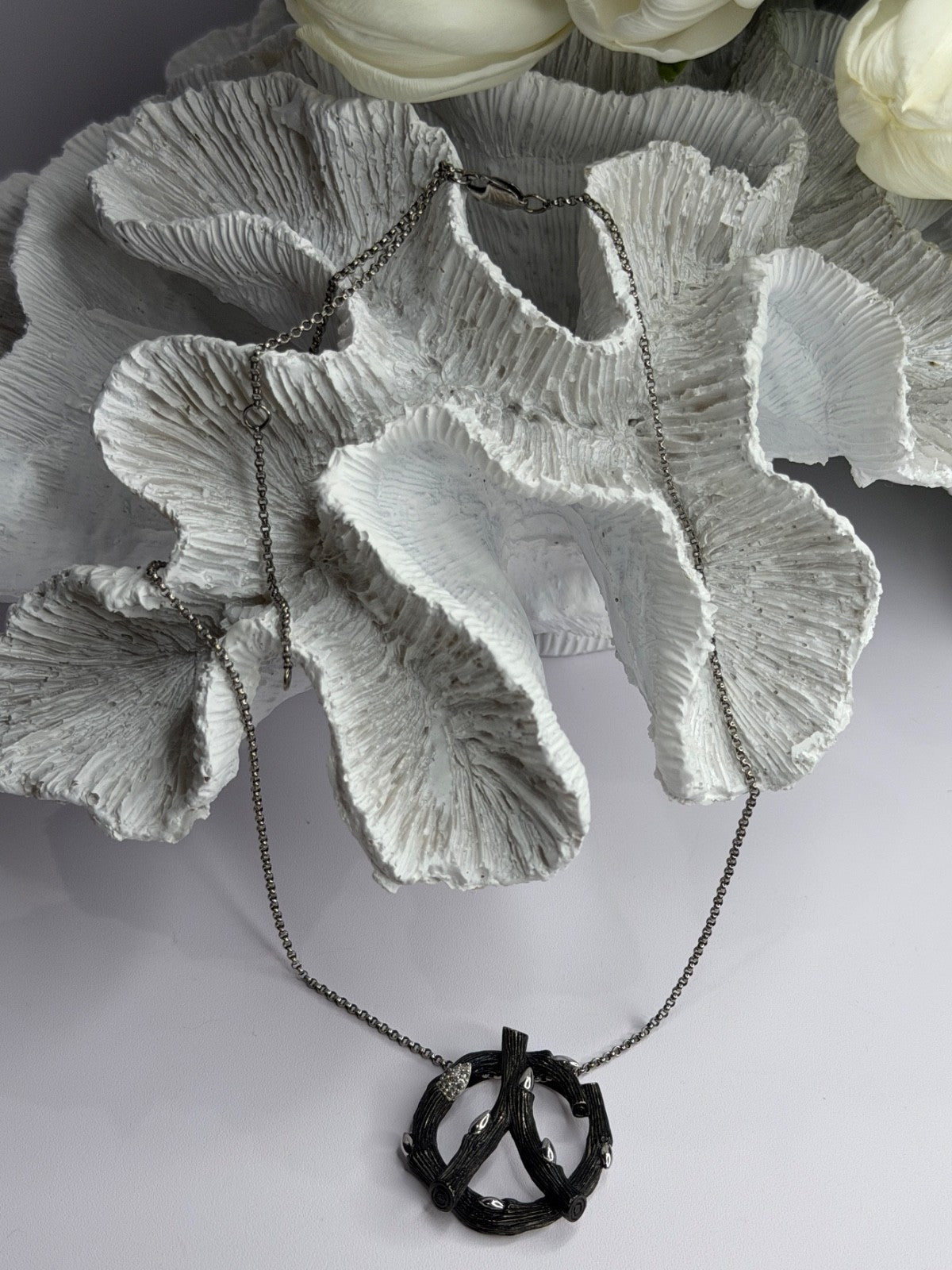 Dweck Diamonds 925 Sterling Silver Diamonds Necklace