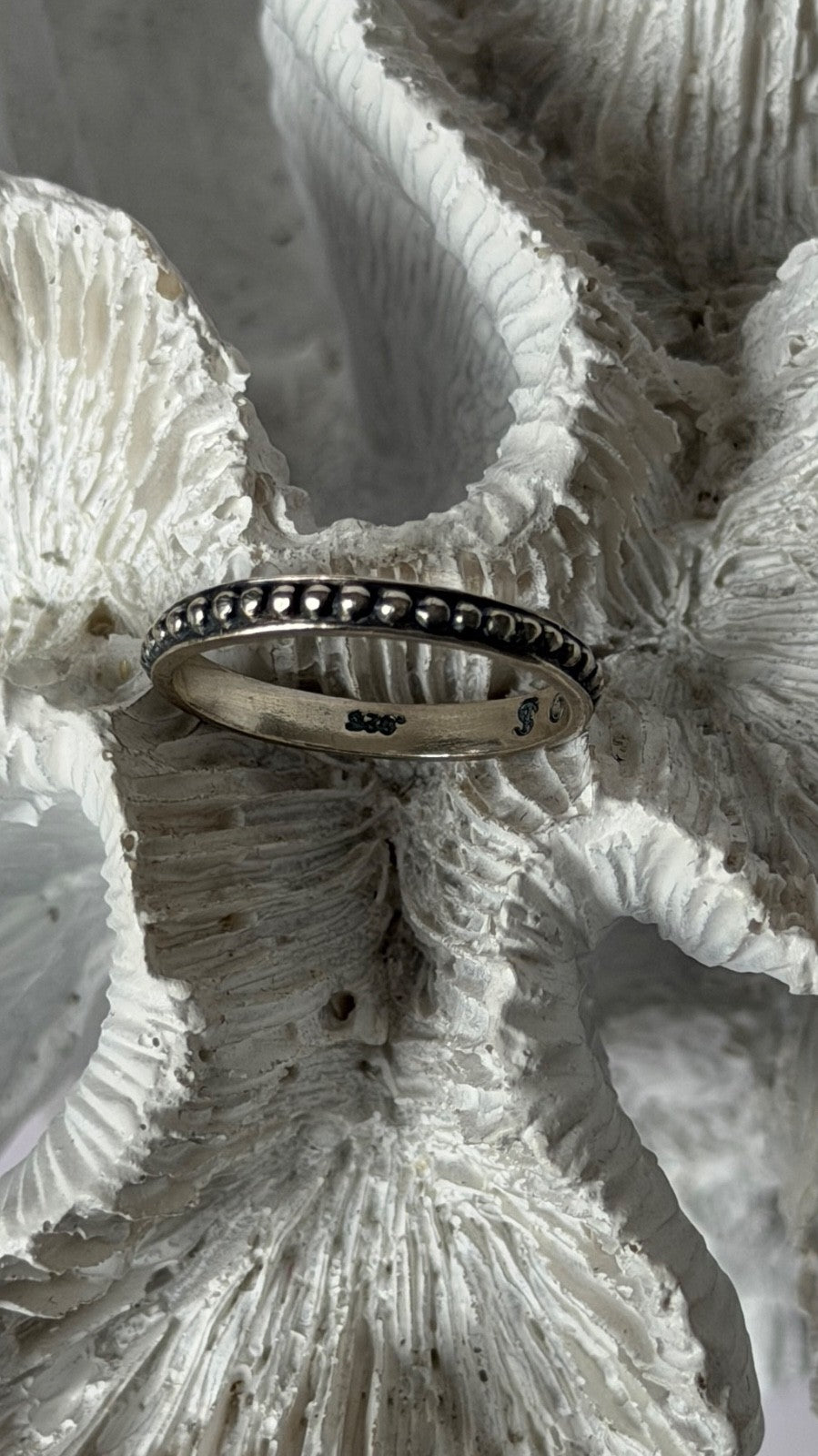 925 Sterling Silver Ring Size 8