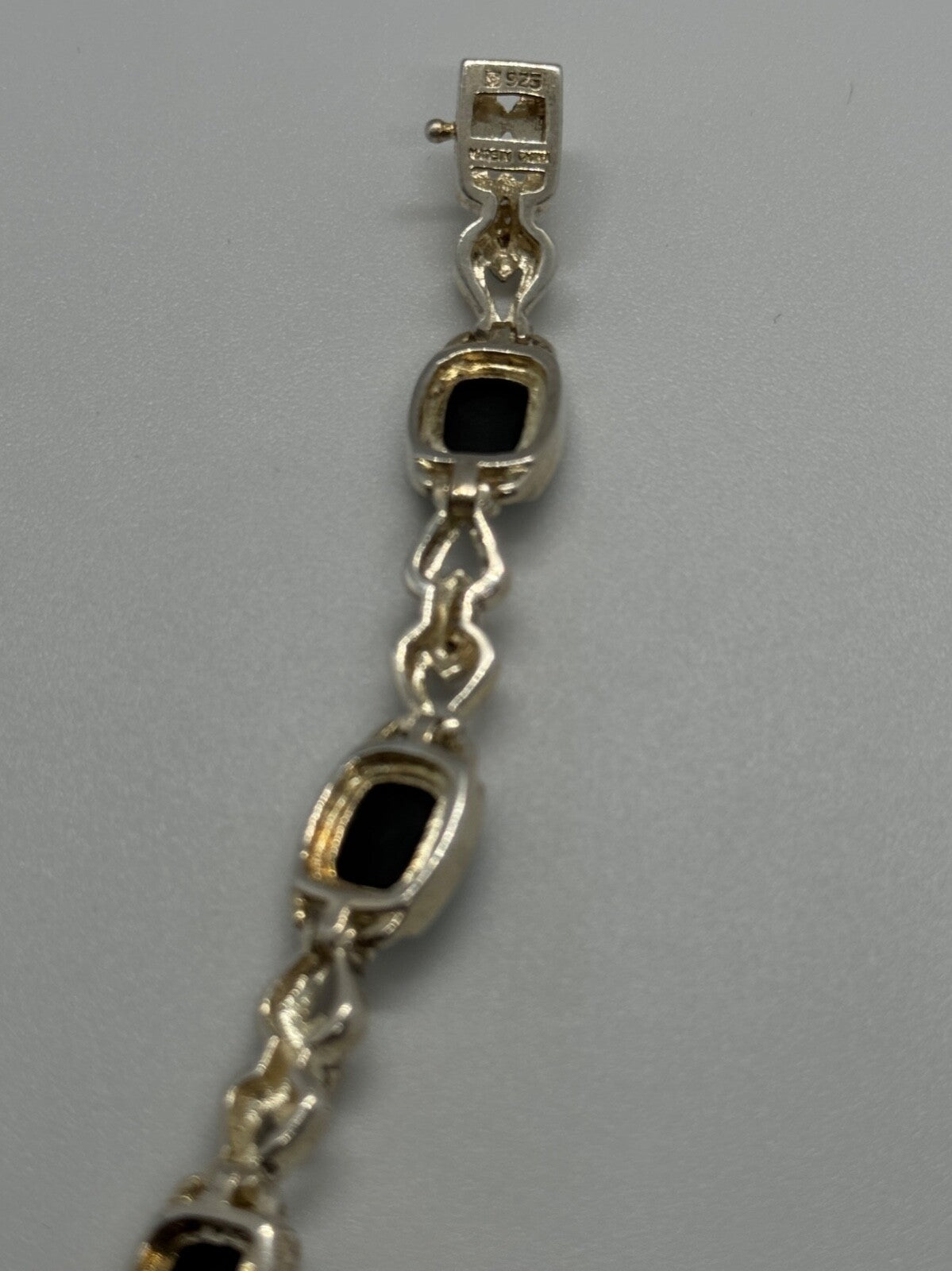 925 Sterling Silver Opal Bracelet