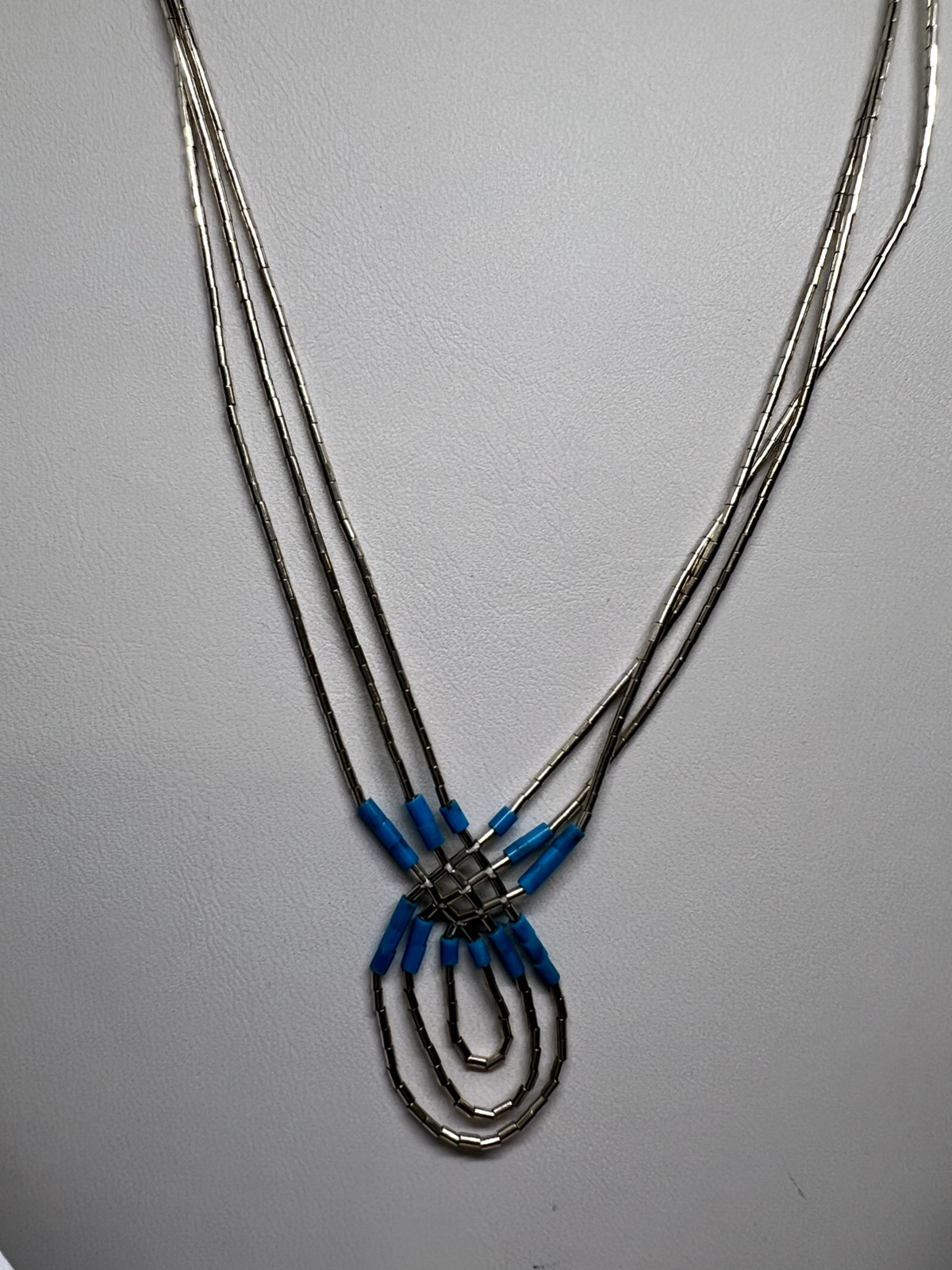 925 Sterling Silver Turquoise Necklace