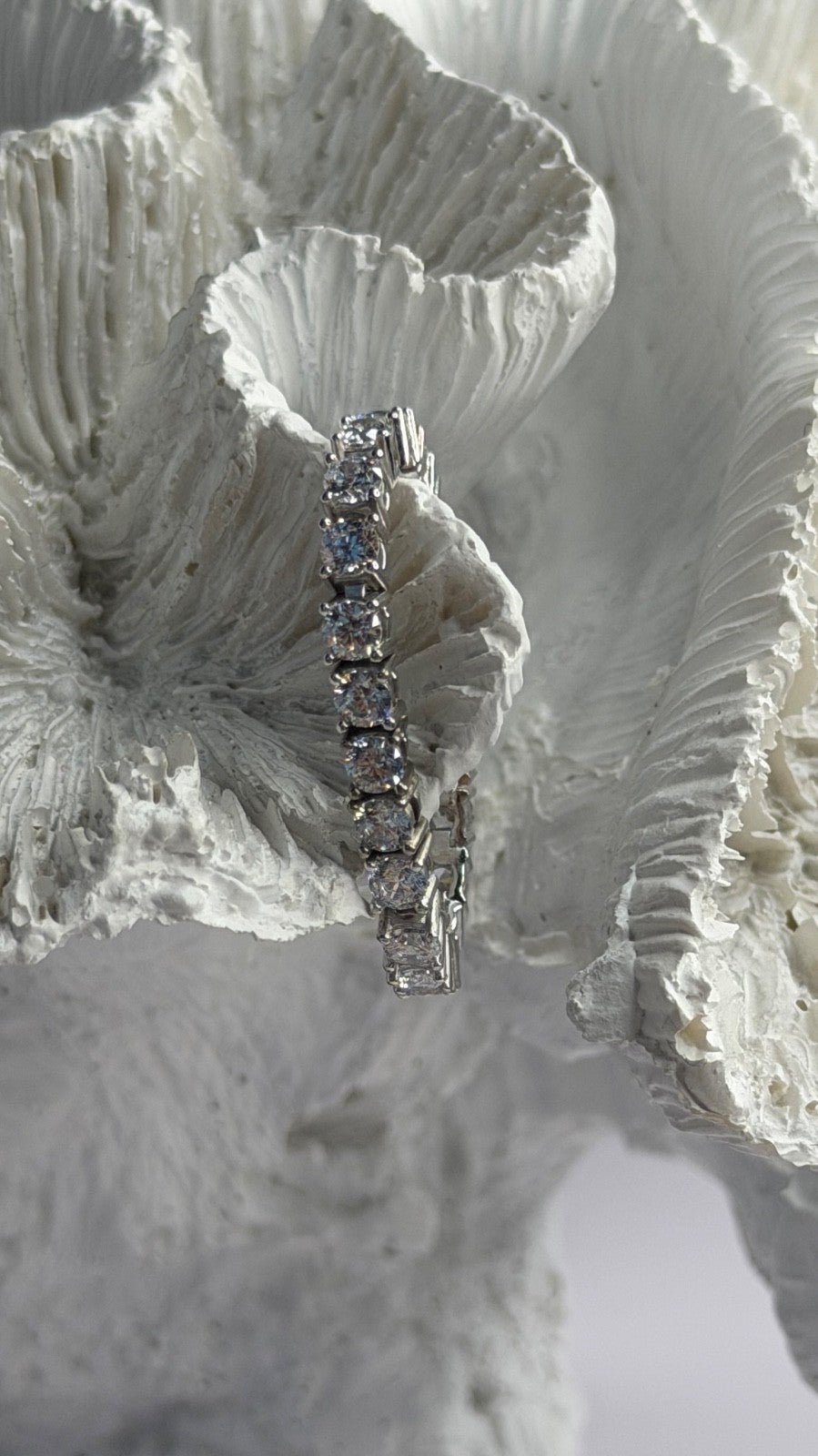 925 Sterling Silver Cz Ring Size 11.5