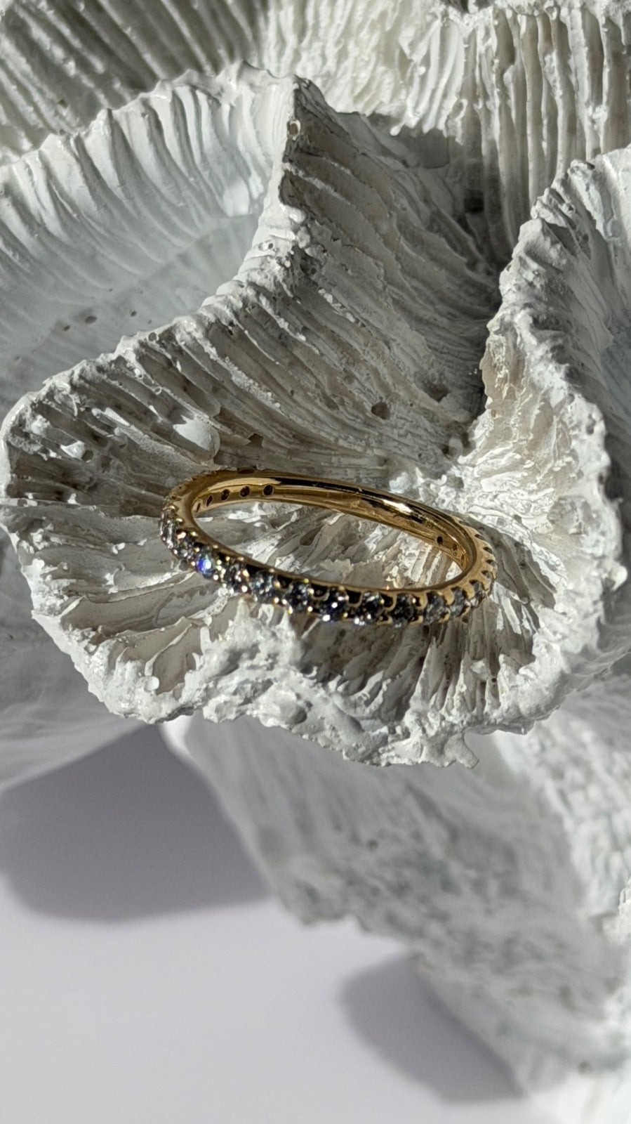 Custom 14K Yellow Gold Diamond 0.77 ct Ring Size 6