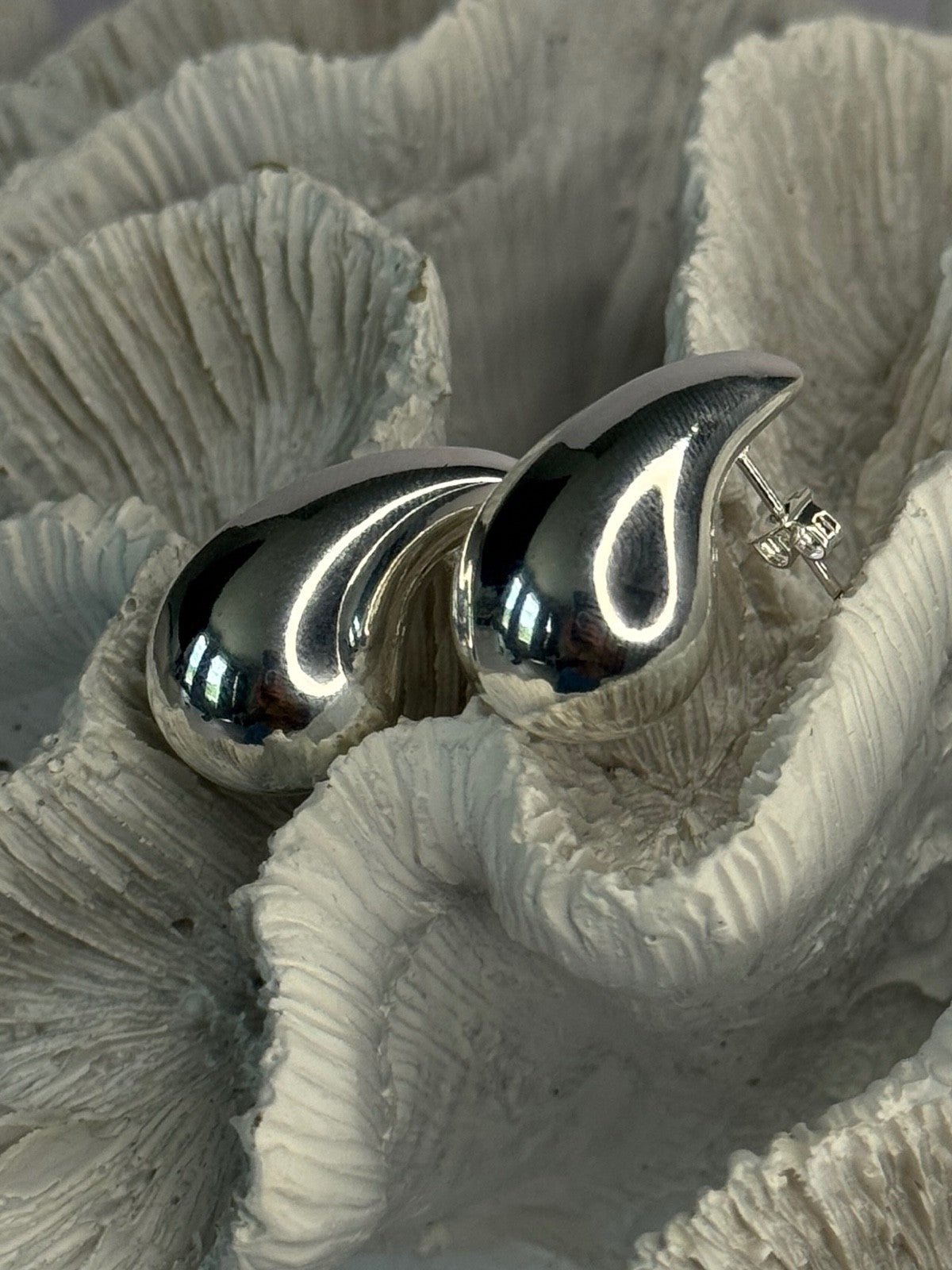 925 Sterling Silver Drop Earrings Length 1 Inch
