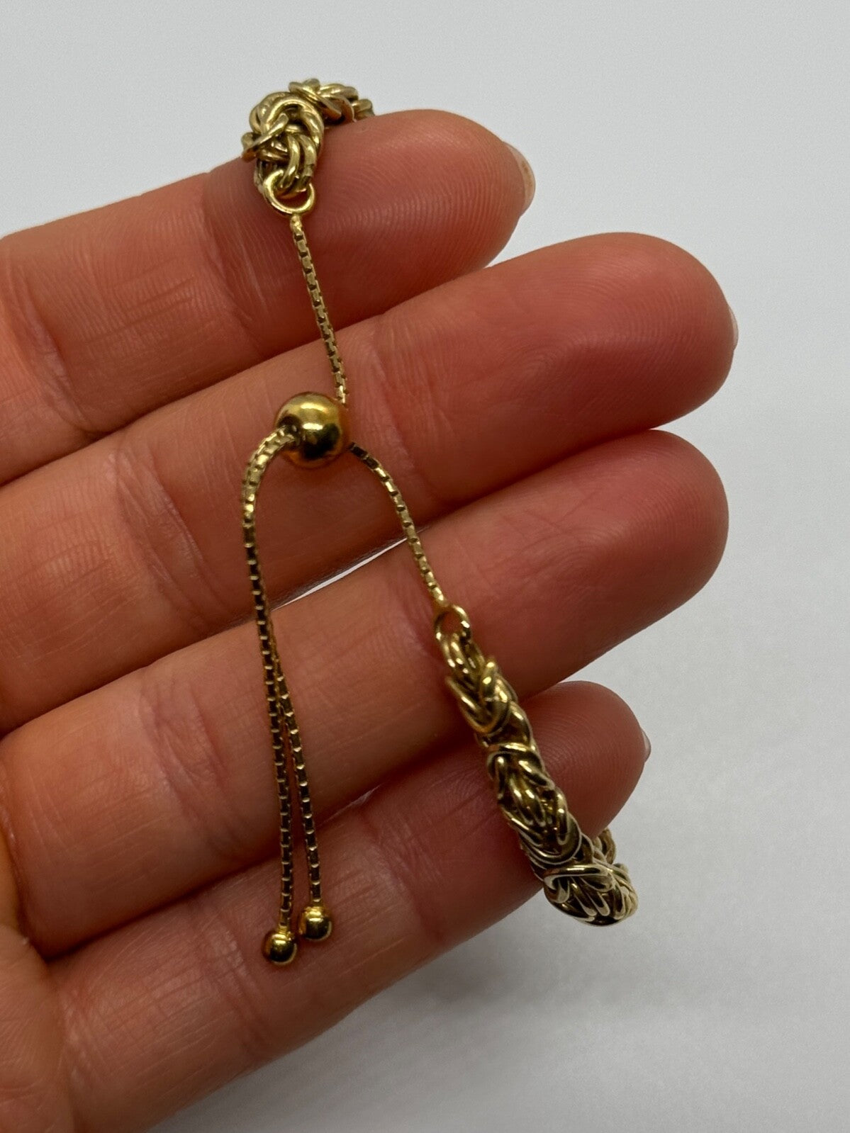 925 Sterling Silver Gold Plated Milor Italy Bracelet