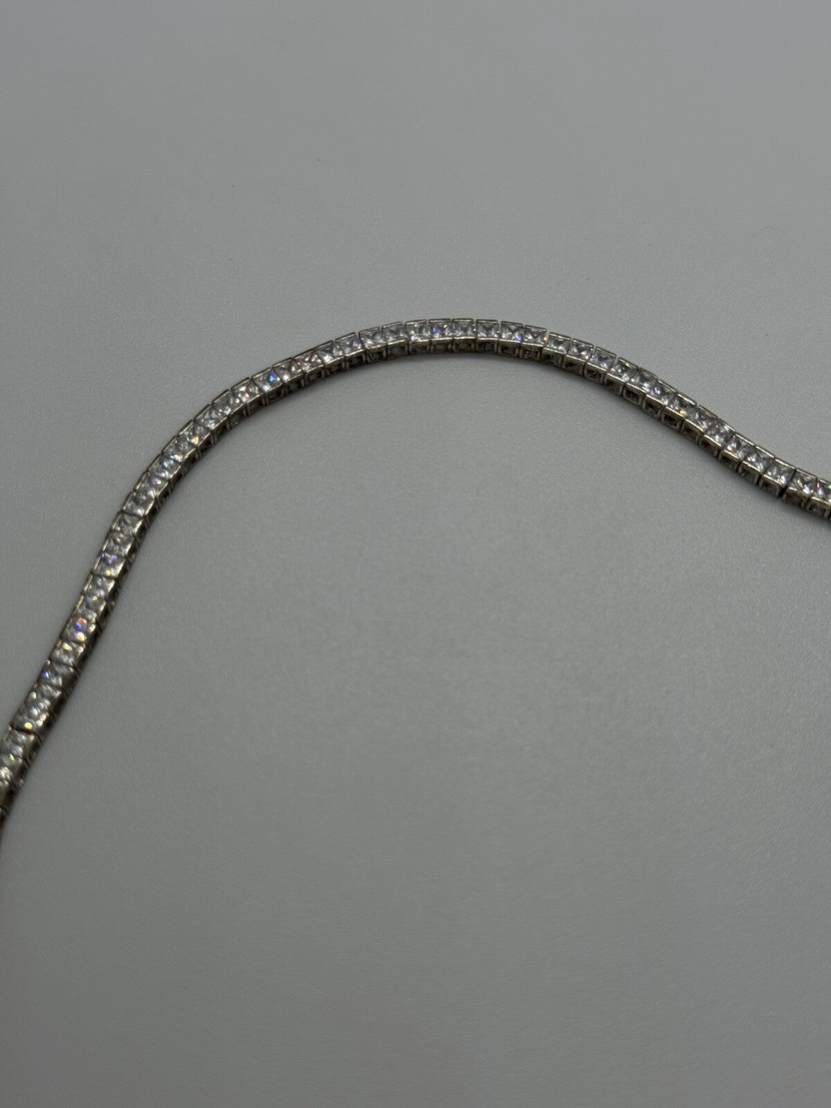 925 Sterling Silver CZ Bracelet