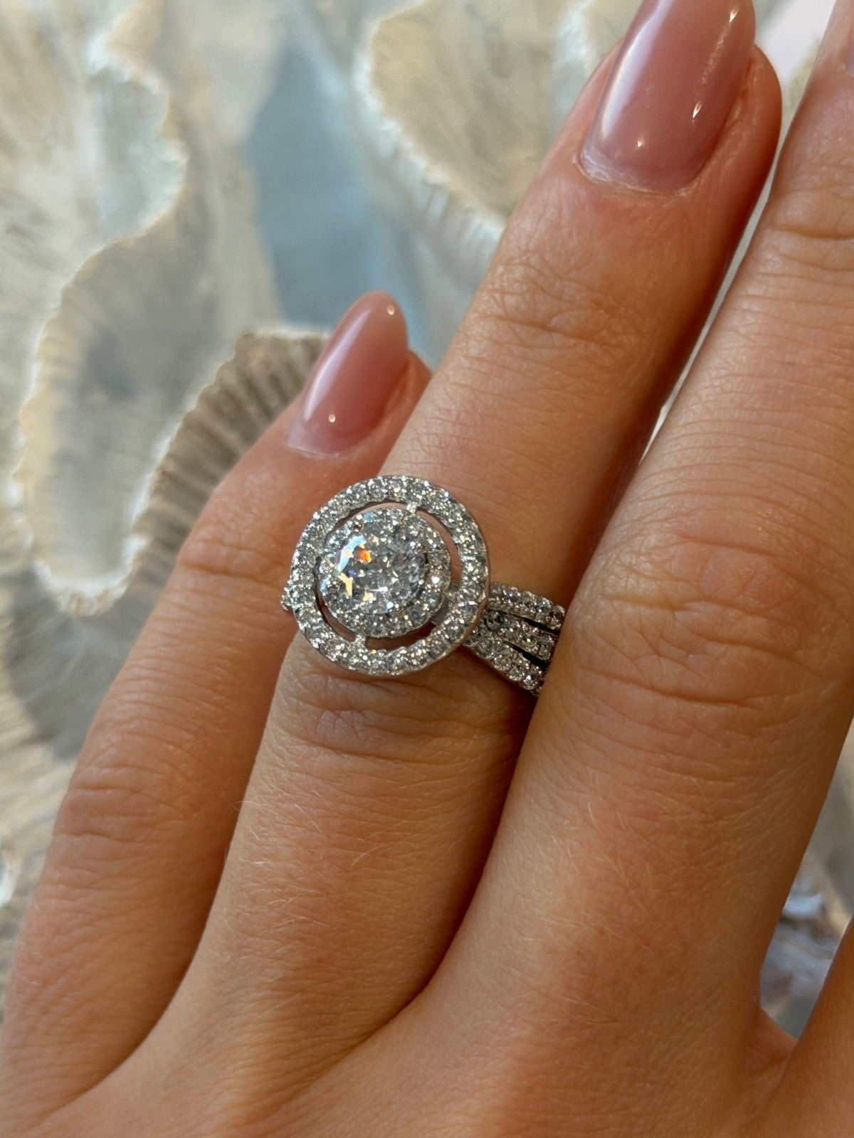 Beautiful 925 Sterling Silver Cz Ring Size 6